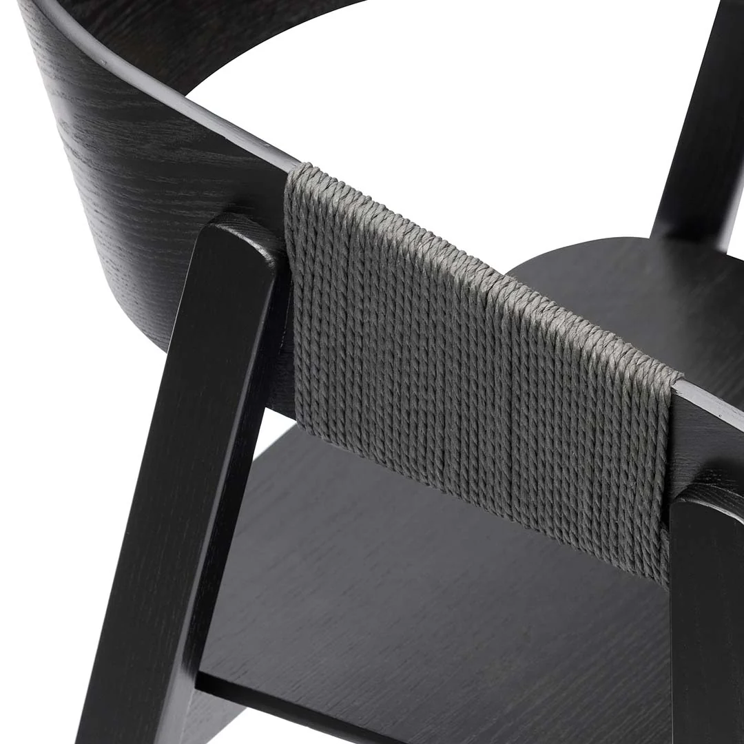CDC8198-SD Dining Chair - Full Black (Set of 2) - Image 7