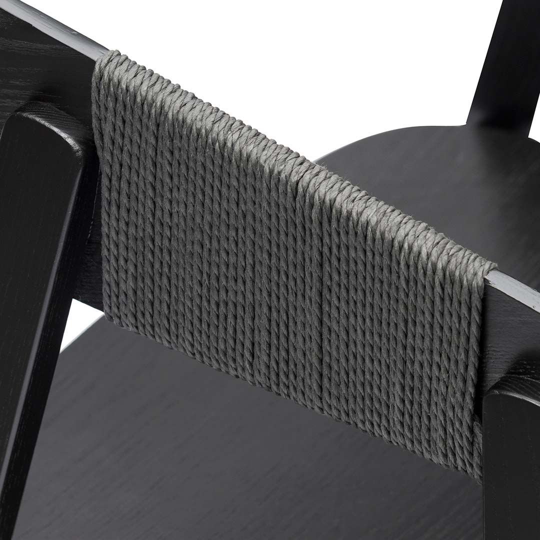 CDC8198-SD Dining Chair - Full Black (Set of 2) - Image 8