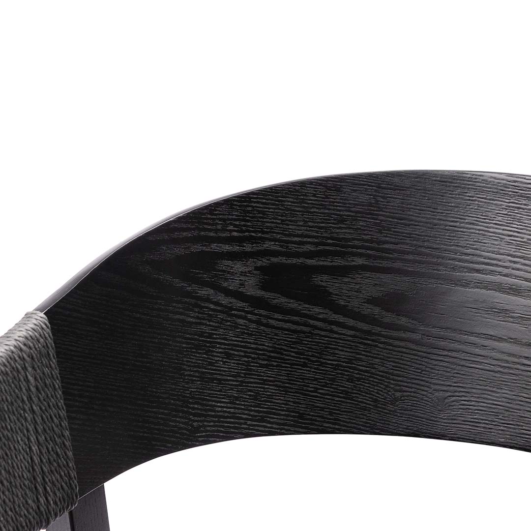 CDC8198-SD Dining Chair - Full Black (Set of 2) - Image 9