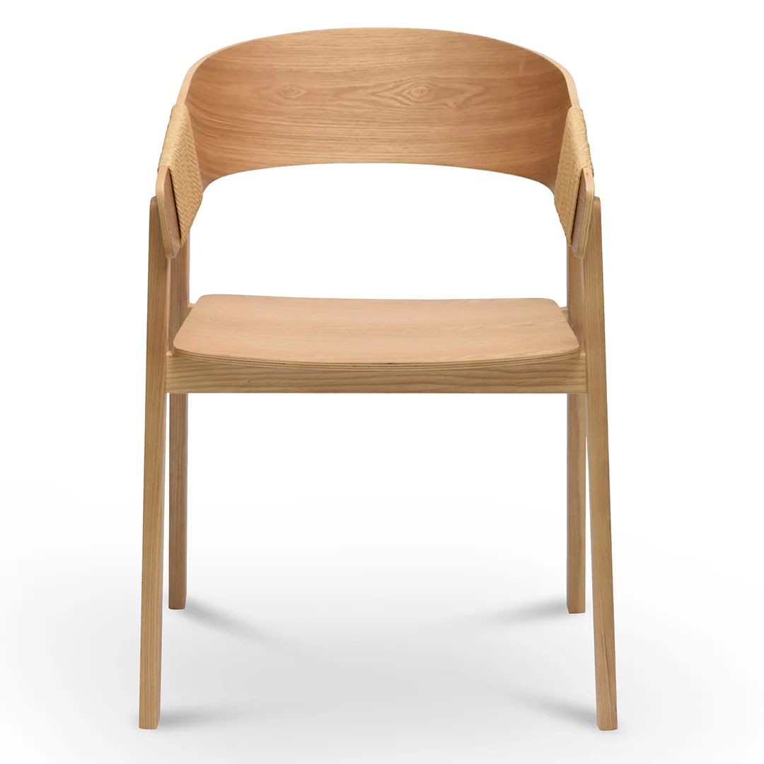 CDC8199-SD Rattan Dining Chair - Natural (Set of 2) - Image 3