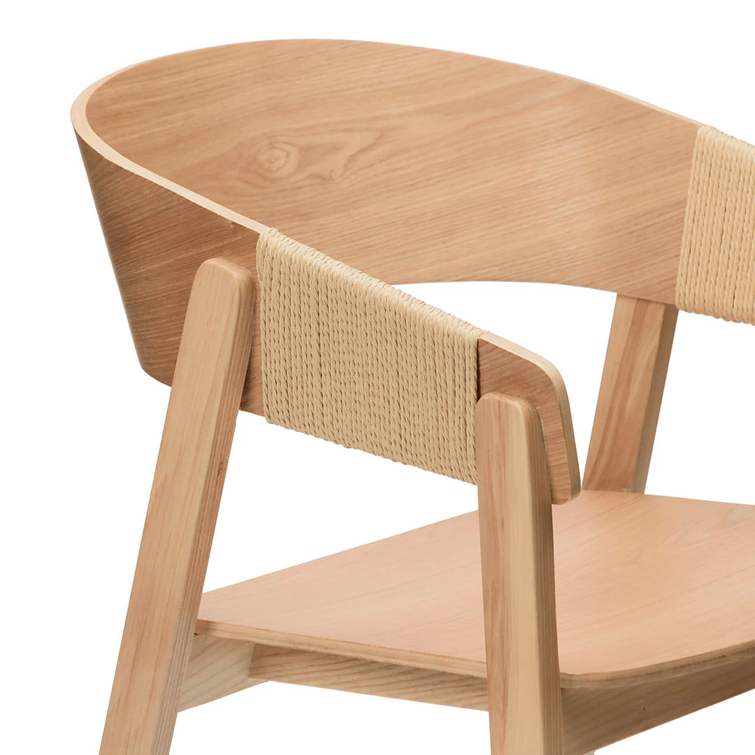 CDC8199-SD Rattan Dining Chair - Natural (Set of 2) - Image 7