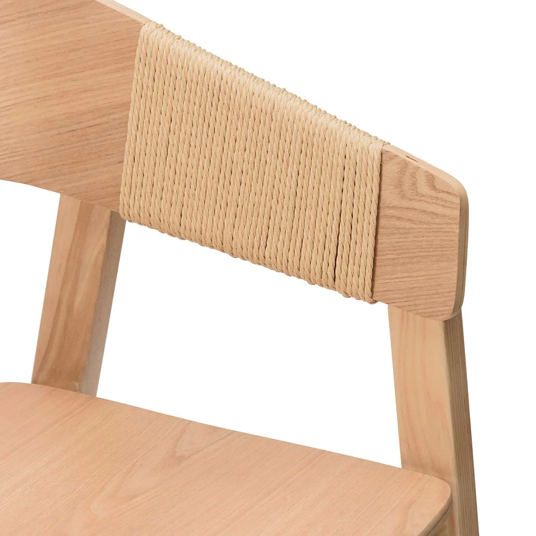 CDC8199-SD Rattan Dining Chair - Natural (Set of 2) - Image 8