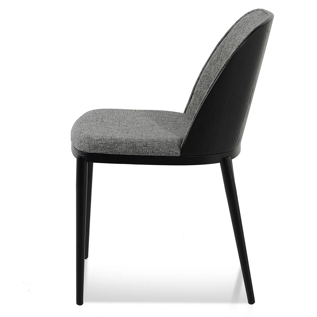 CDC8378-SD Dining Chair - Lava Grey (Set of 2) - Image 3