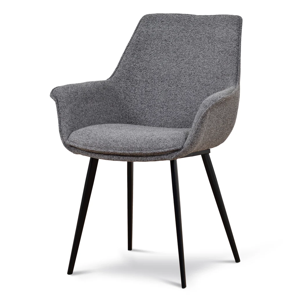 CDC8634-SE - Dining Chair - Spec Charcoal (Set of 2) - Image 2