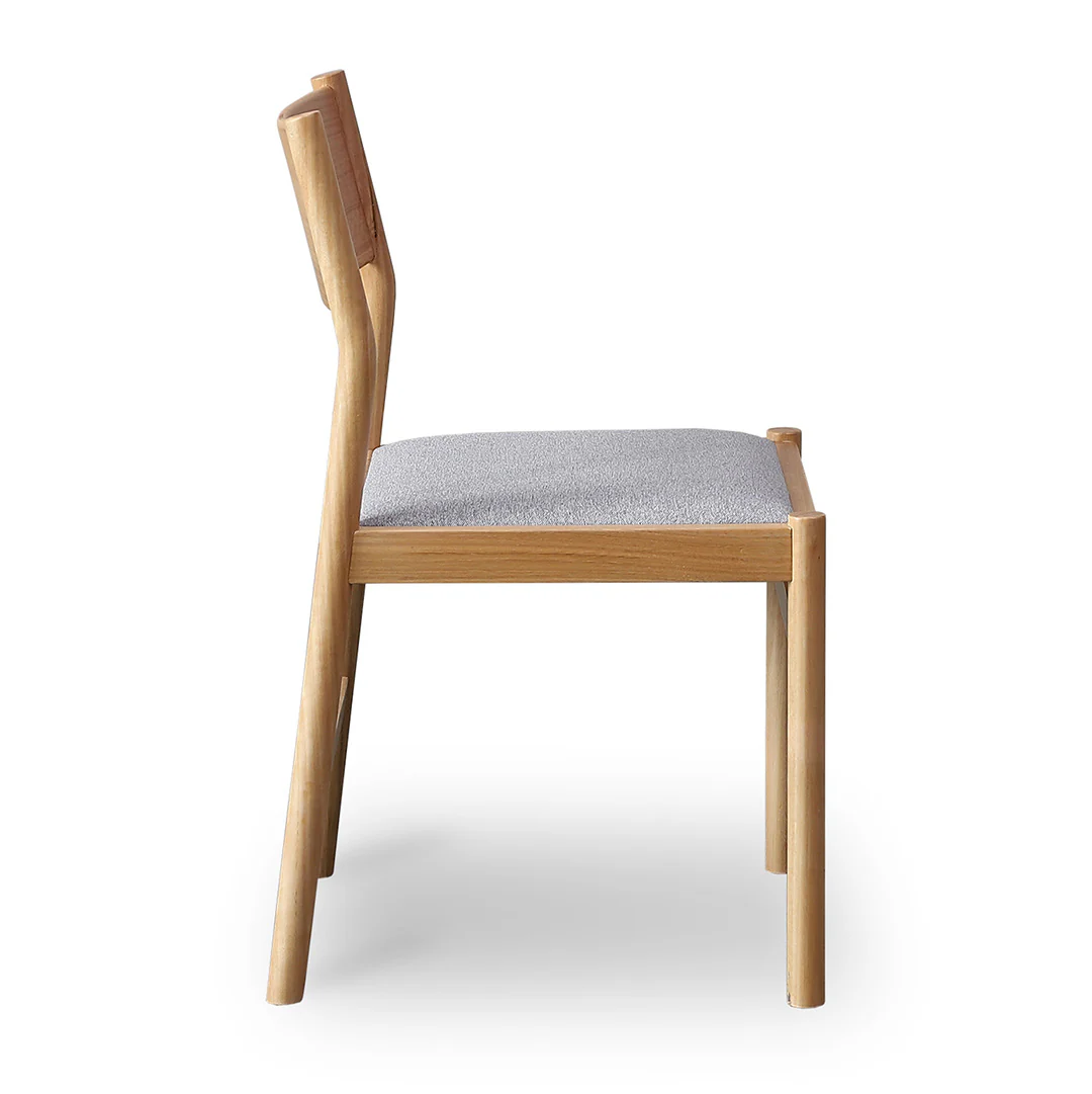CDC8770-MAx2 Mirit Natural Dining Chair - Moon Grey (Set of 2) - Image 3