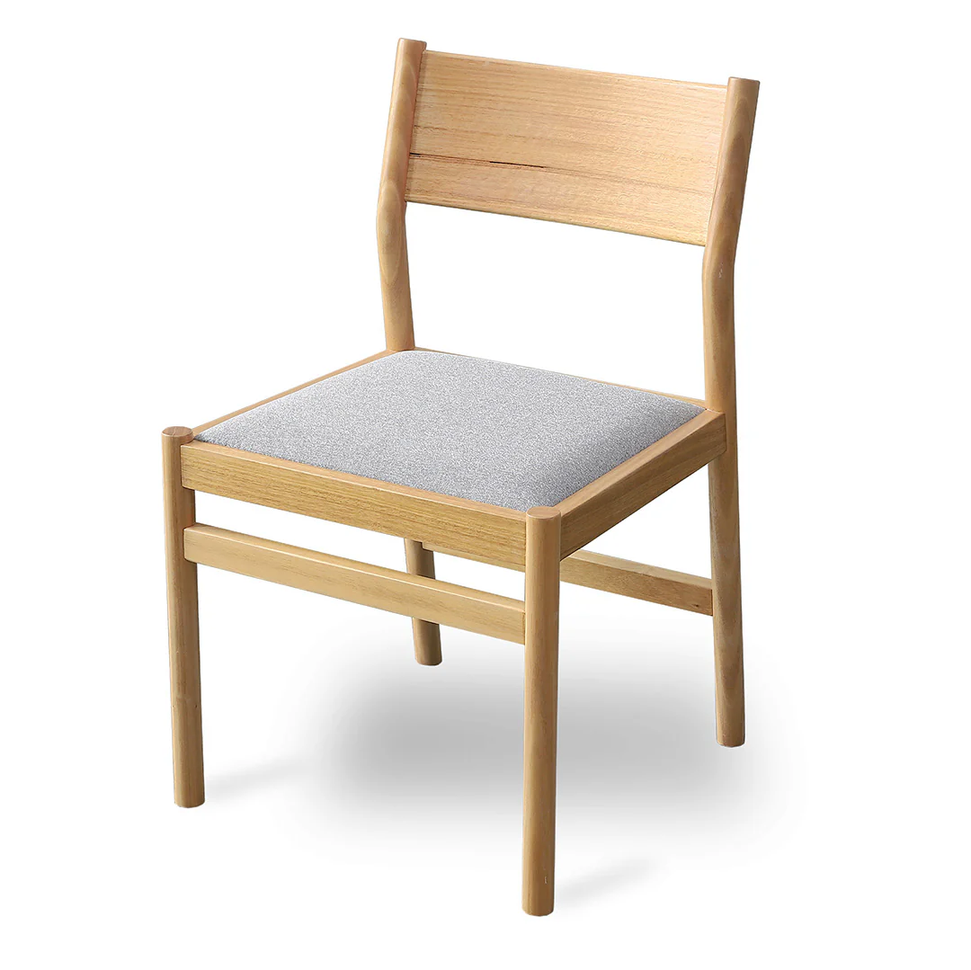CDC8770-MAx2 Mirit Natural Dining Chair - Moon Grey (Set of 2) - Image 4