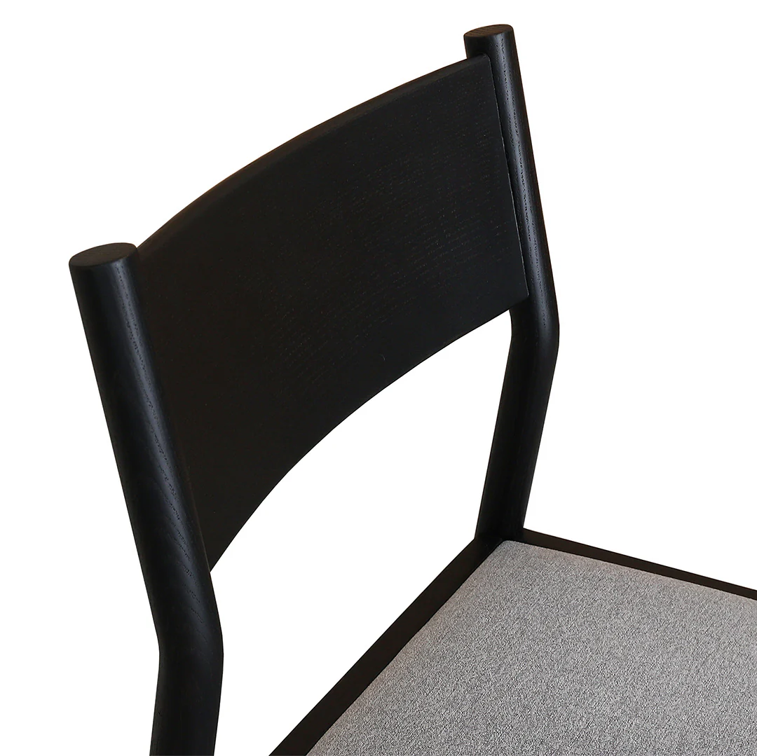 CDC8771-MAx2 Mirit Black Dining Chair - Moon Grey (Set of 2) - Image 6