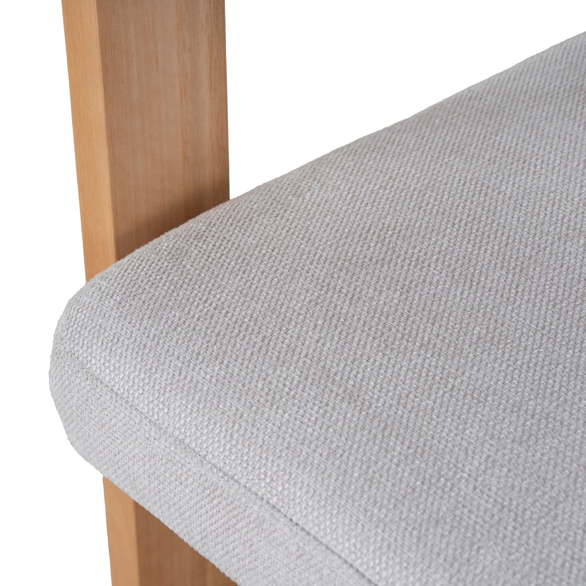 CDC8772-MA Natural Ash Dining Chair - Stone Beige (Set of 2) - Image 10