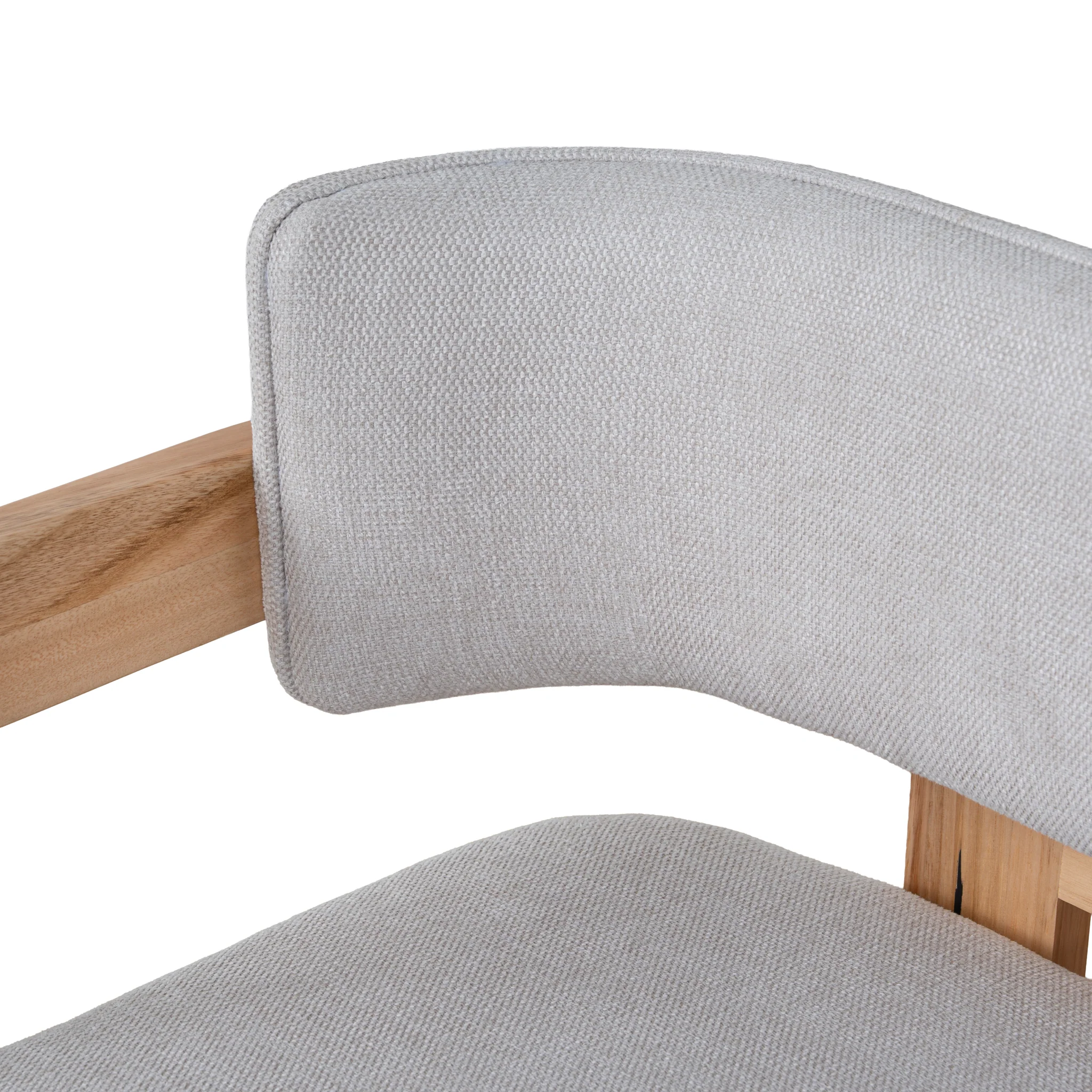 CDC8772-MA Natural Ash Dining Chair - Stone Beige (Set of 2) - Image 11