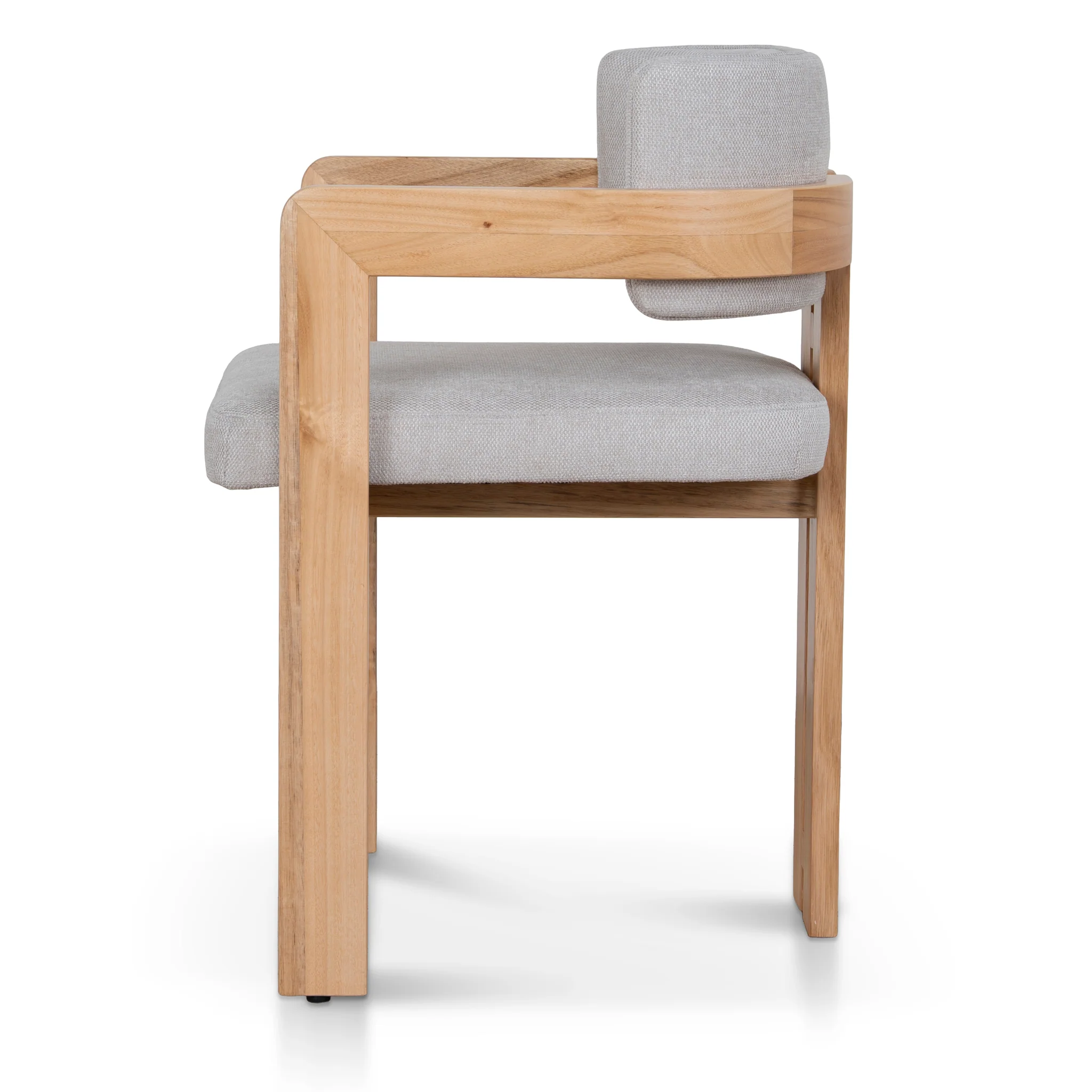 CDC8772-MA Natural Ash Dining Chair - Stone Beige (Set of 2) - Image 4