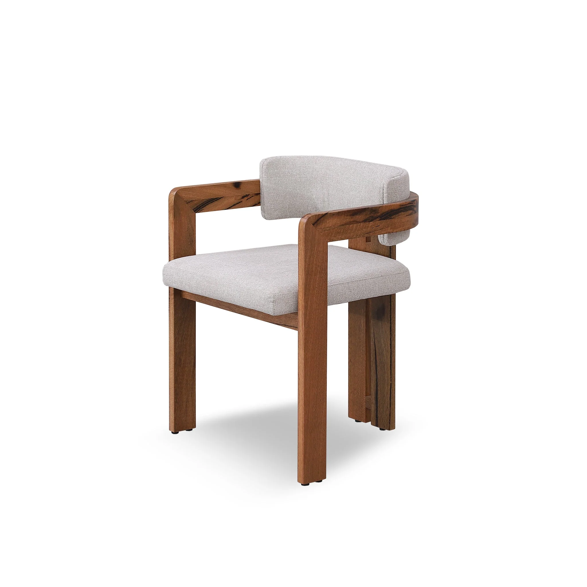 CDC8773-MA Natural Marri Dining Chair - Stone Beige (Set of 2) - Image 2