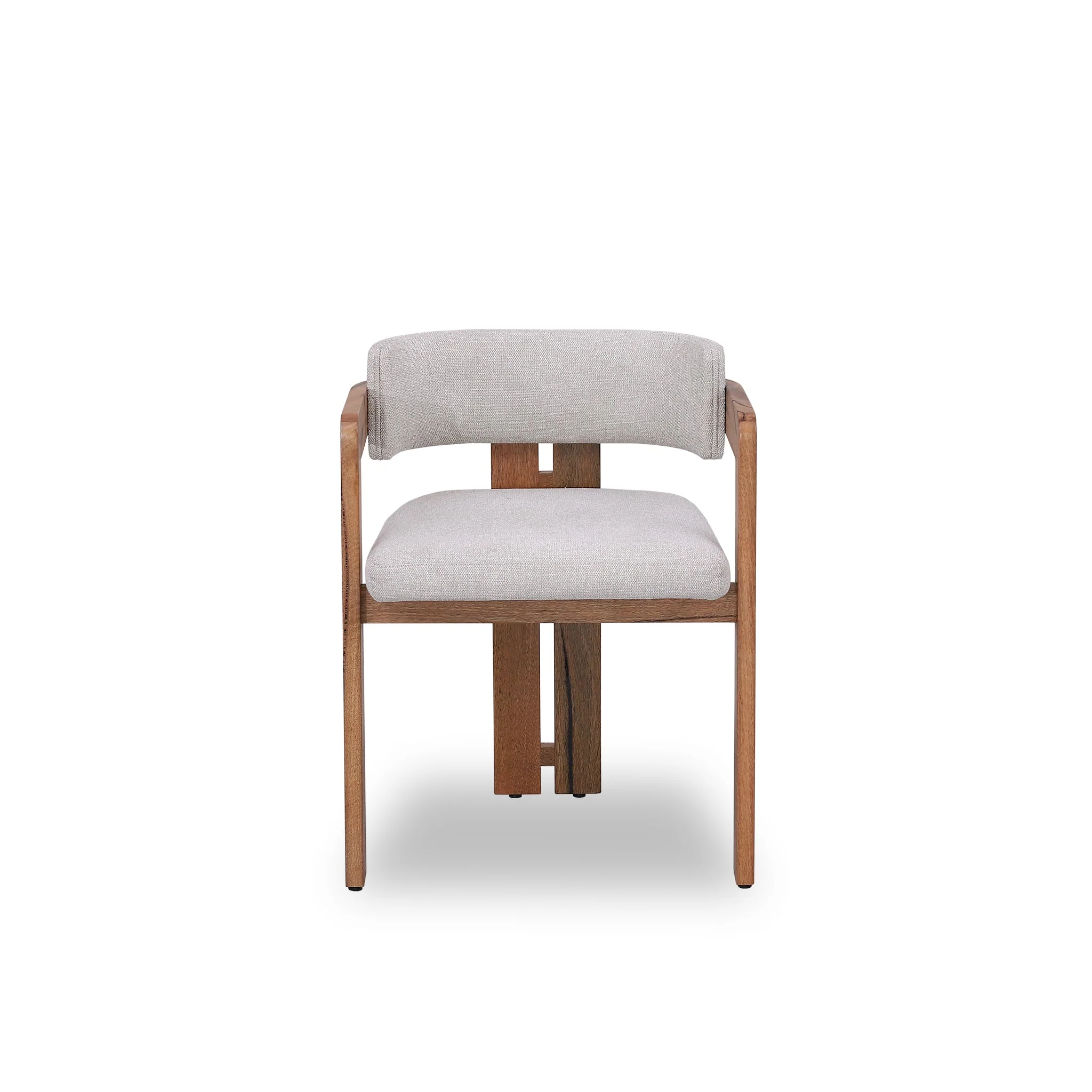 CDC8773-MA Natural Marri Dining Chair - Stone Beige (Set of 2) - Image 3