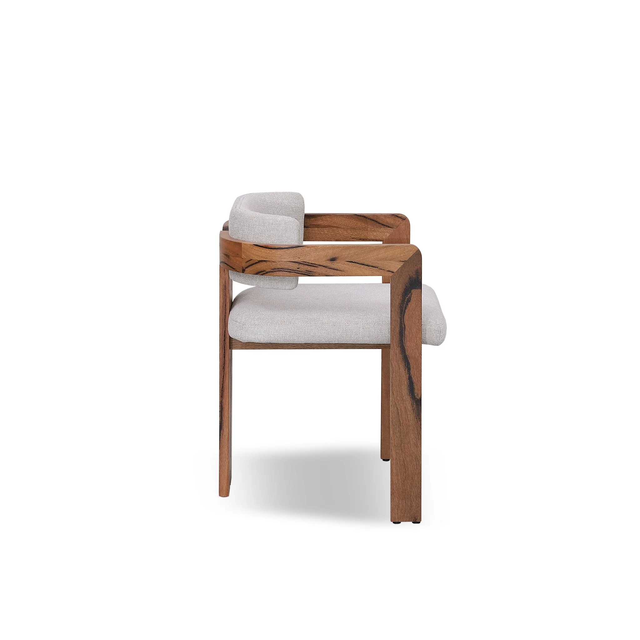 CDC8773-MA Natural Marri Dining Chair - Stone Beige (Set of 2) - Image 6