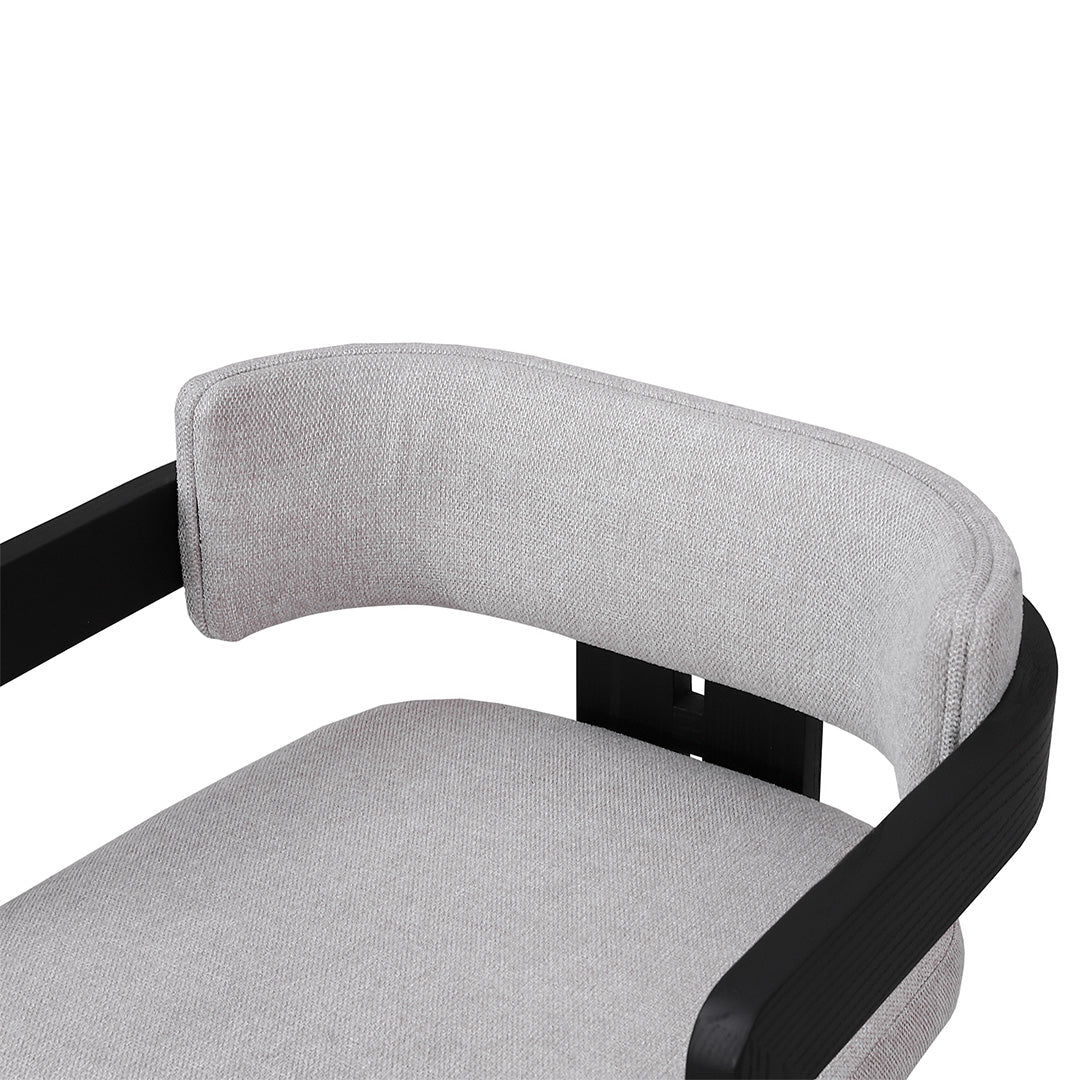 CDC8774-MA Black Dining Chair - Stone Beige (Set of 2) - Image 5