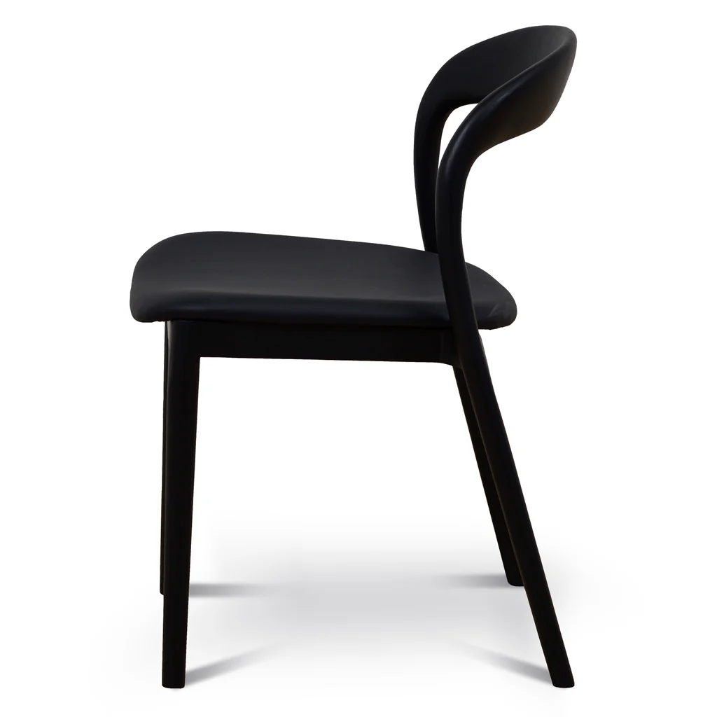 CDC8815-SD Dining Chair - Full Black (Set of 2) - Image 7