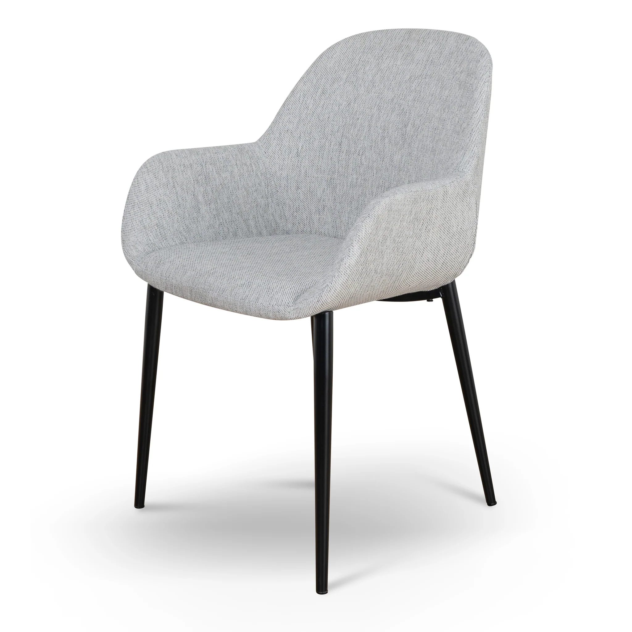 CDC8948-SD Fabric Dining chair - Silver Grey (Set of 2)