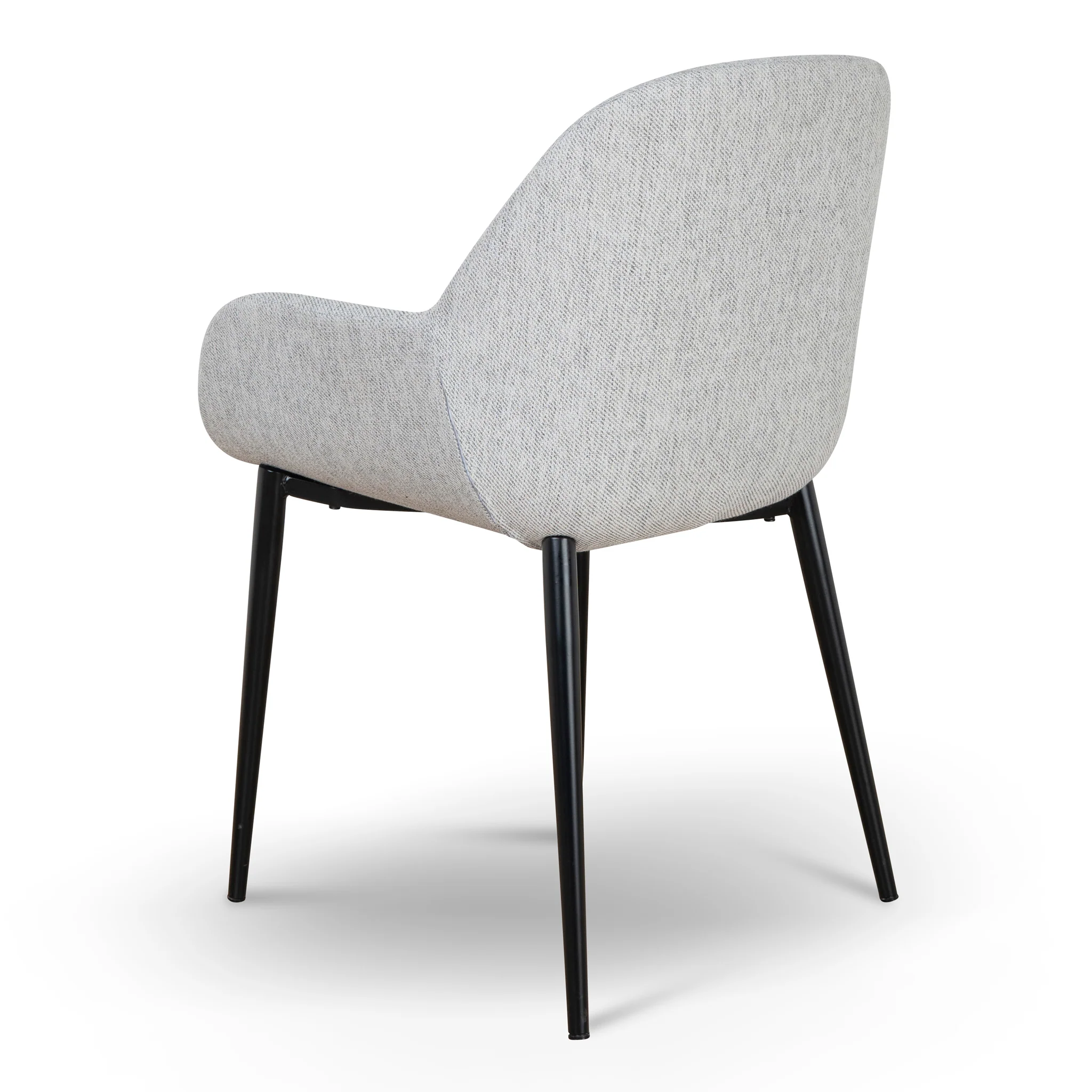 CDC8948-SD Fabric Dining chair - Silver Grey (Set of 2) - Image 3