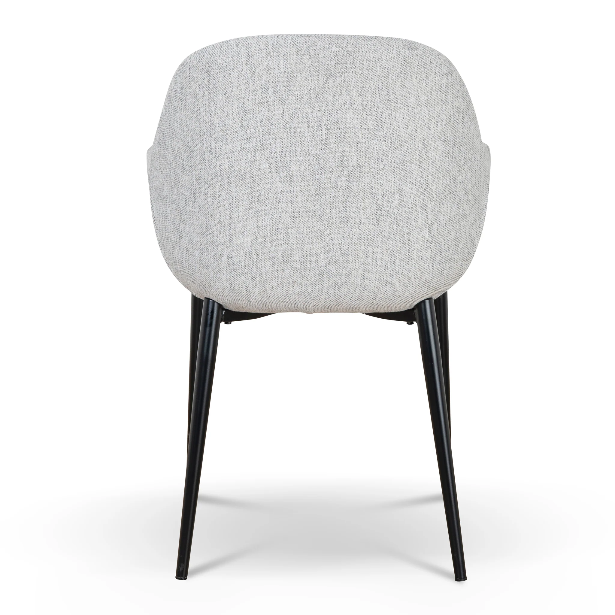 CDC8948-SD Fabric Dining chair - Silver Grey (Set of 2) - Image 4