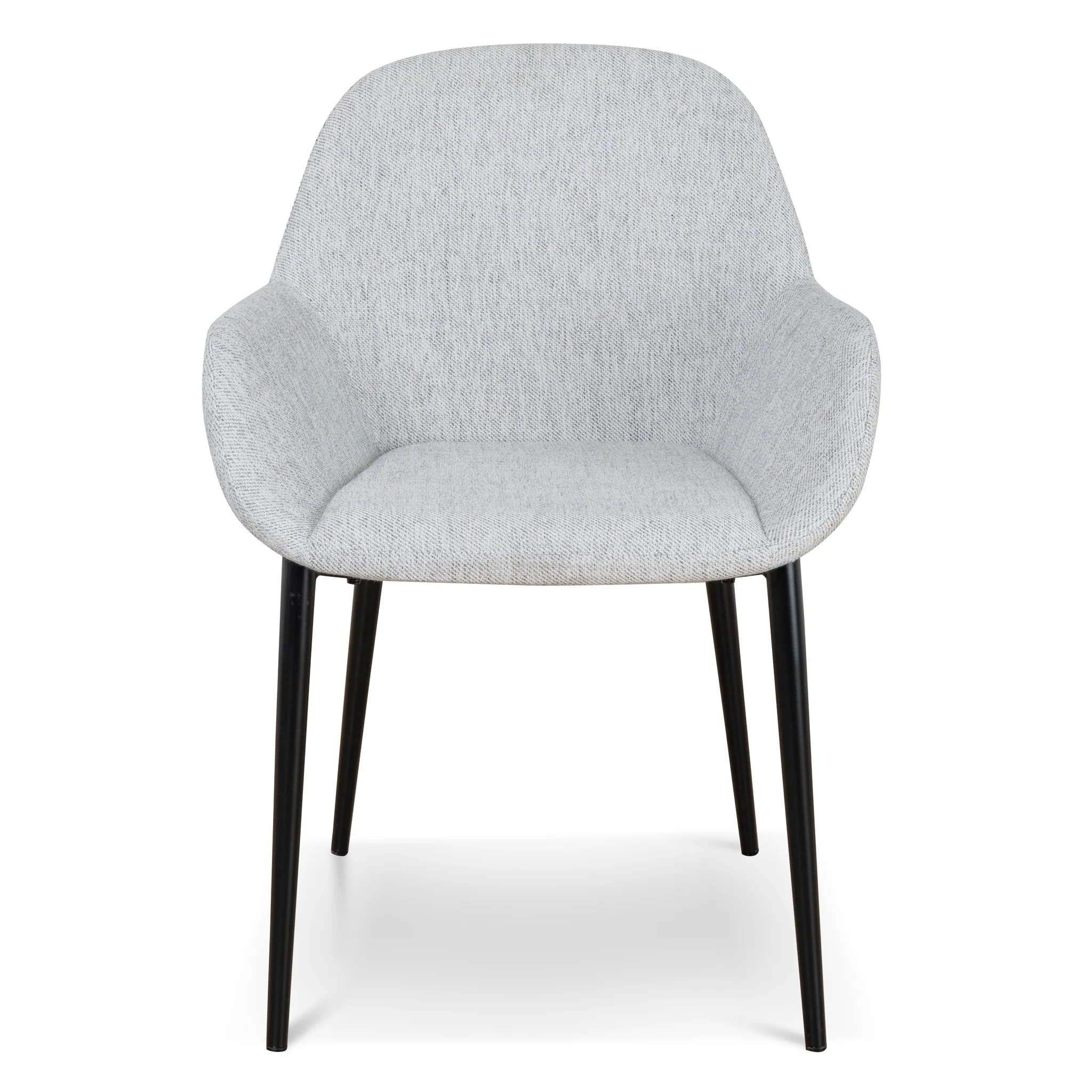 CDC8948-SD Fabric Dining chair - Silver Grey (Set of 2) - Image 5