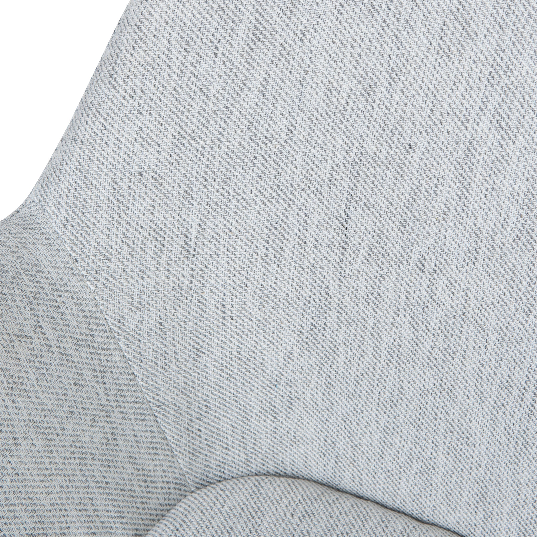 CDC8948-SD Fabric Dining chair - Silver Grey (Set of 2) - Image 8