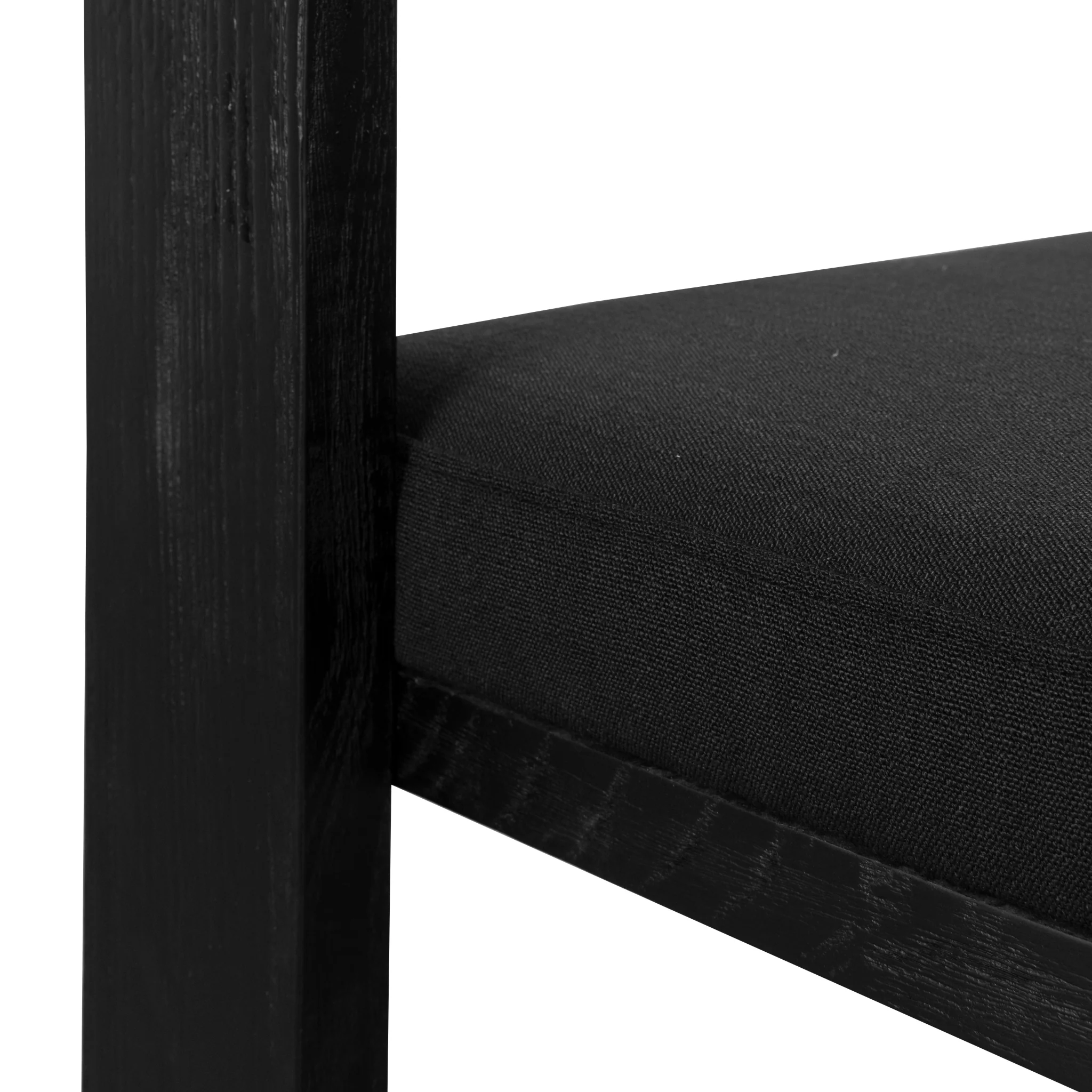 CDC8983-LJ ELM Dining Chair - Full Black (Set of 2) - Image 9
