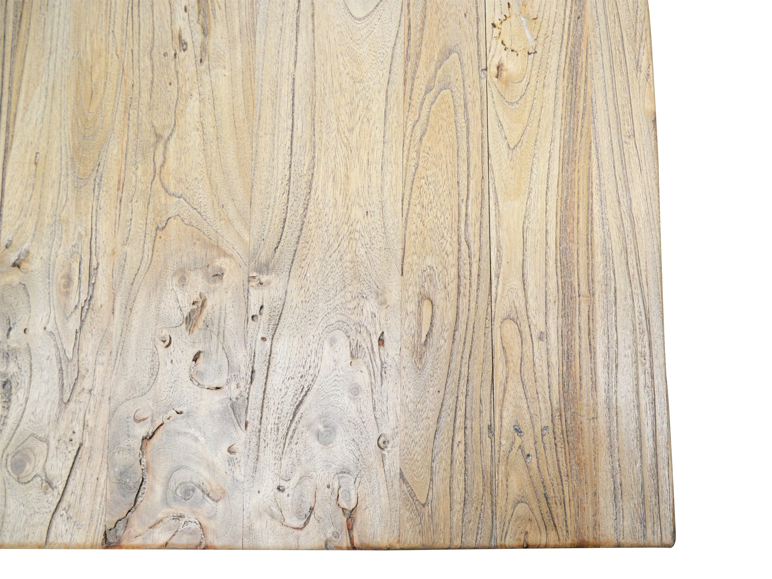 CDT051 2.4m Reclaimed Elm Wood Dining Table - Image 10