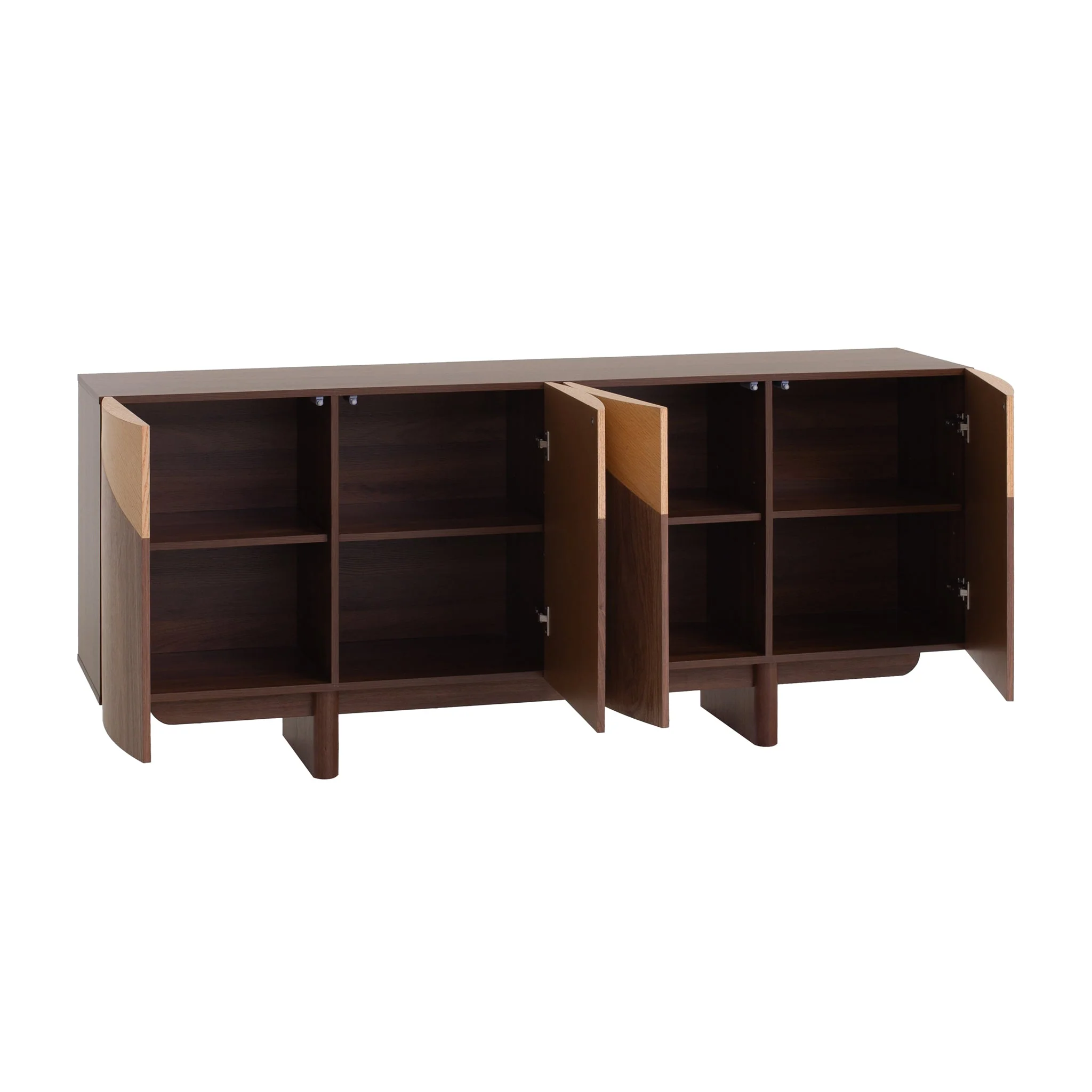 CDT10019-IG 1.8m Sideboard - Walnut - Image 4