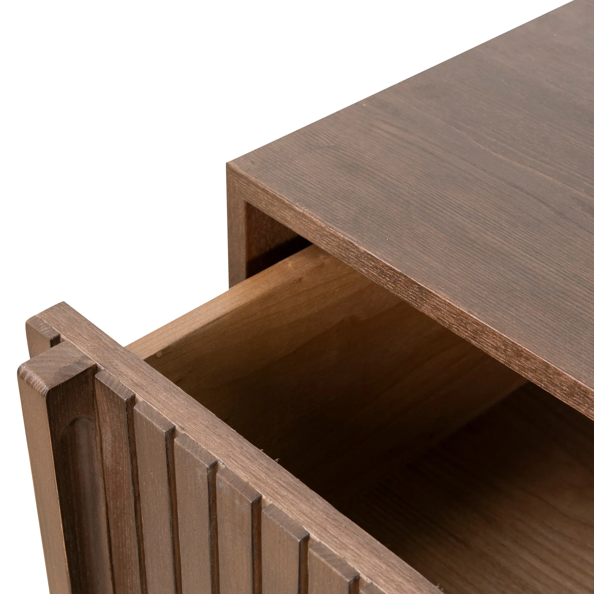 CDT10035-NI 6 Drawer Wooden Chest - Walnut - Image 15
