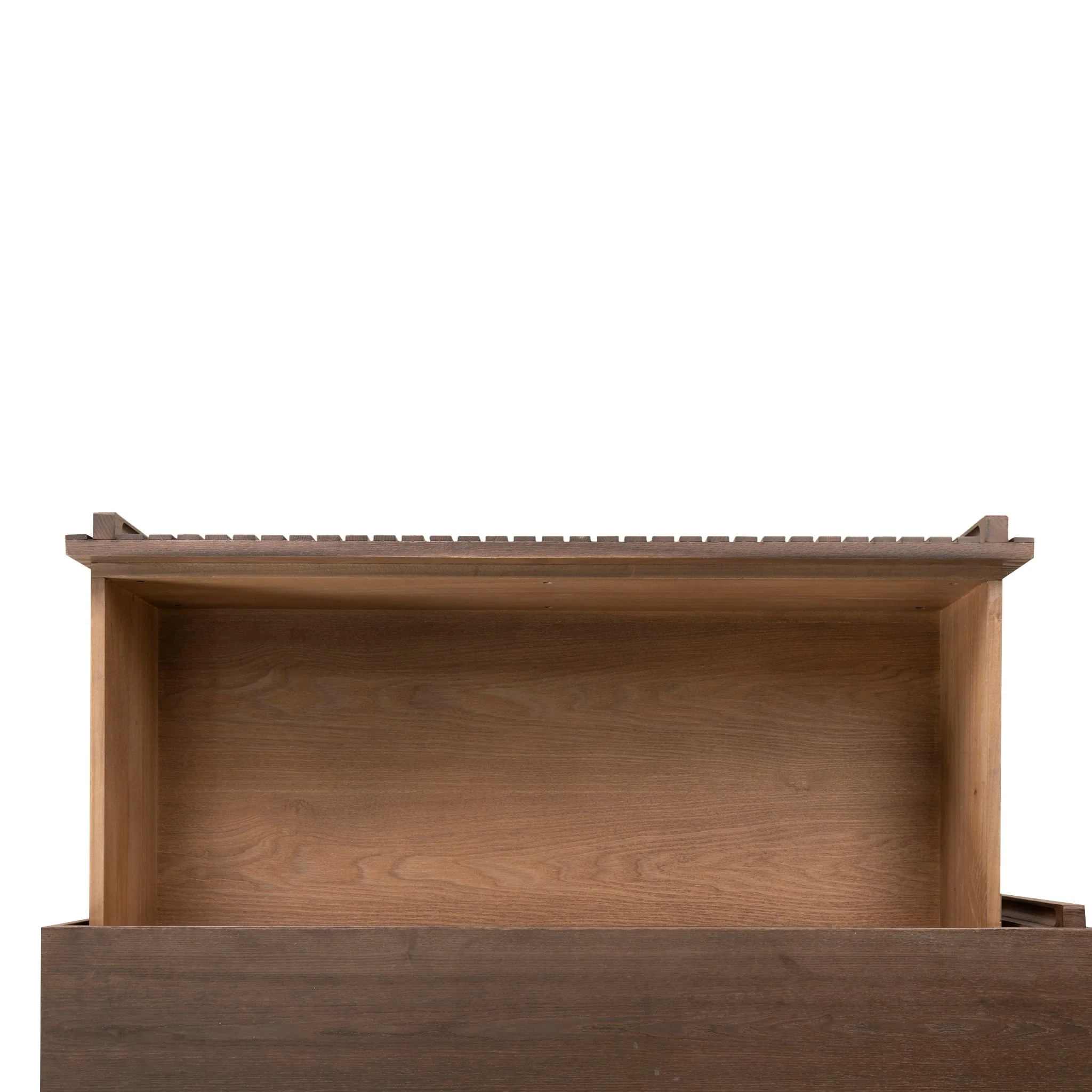 CDT10035-NI 6 Drawer Wooden Chest - Walnut - Image 18