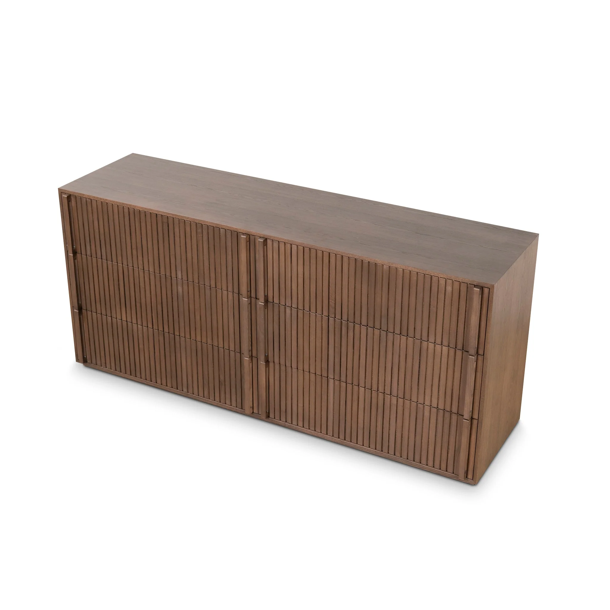 CDT10035-NI 6 Drawer Wooden Chest - Walnut - Image 3