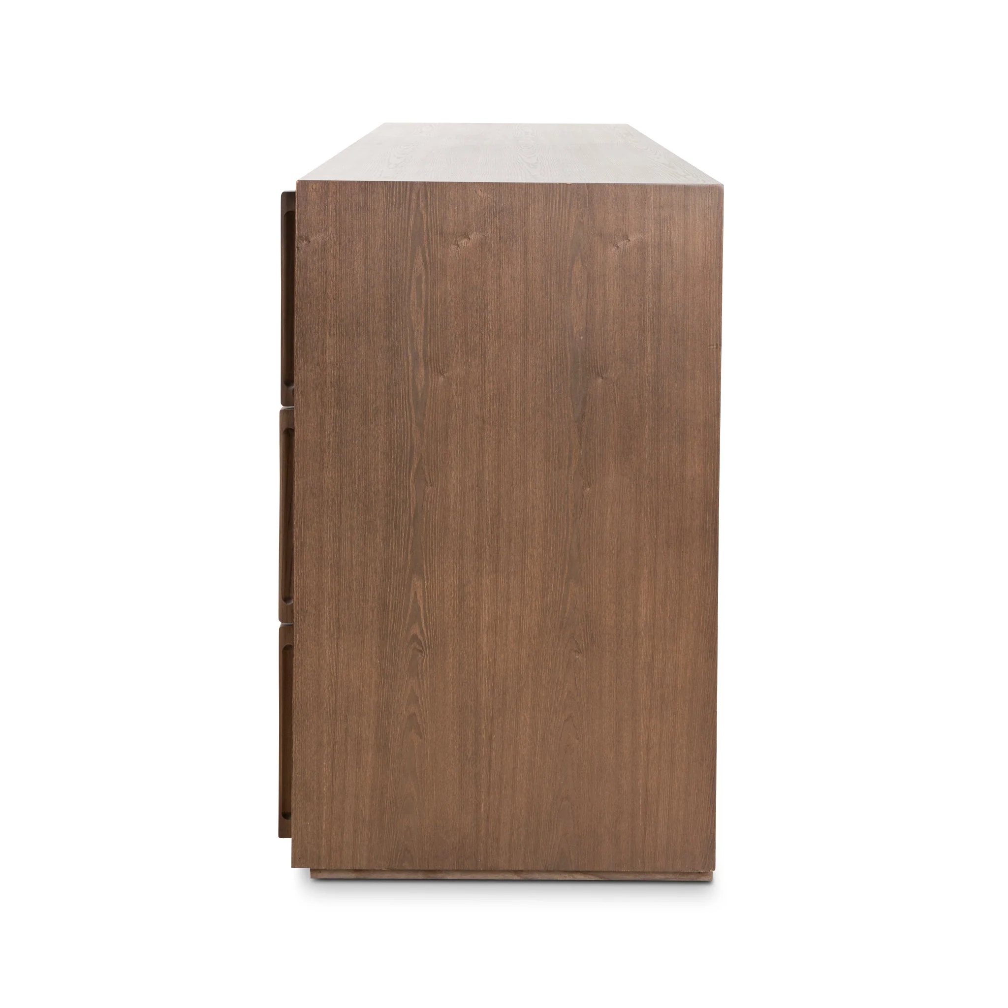CDT10035-NI 6 Drawer Wooden Chest - Walnut - Image 6