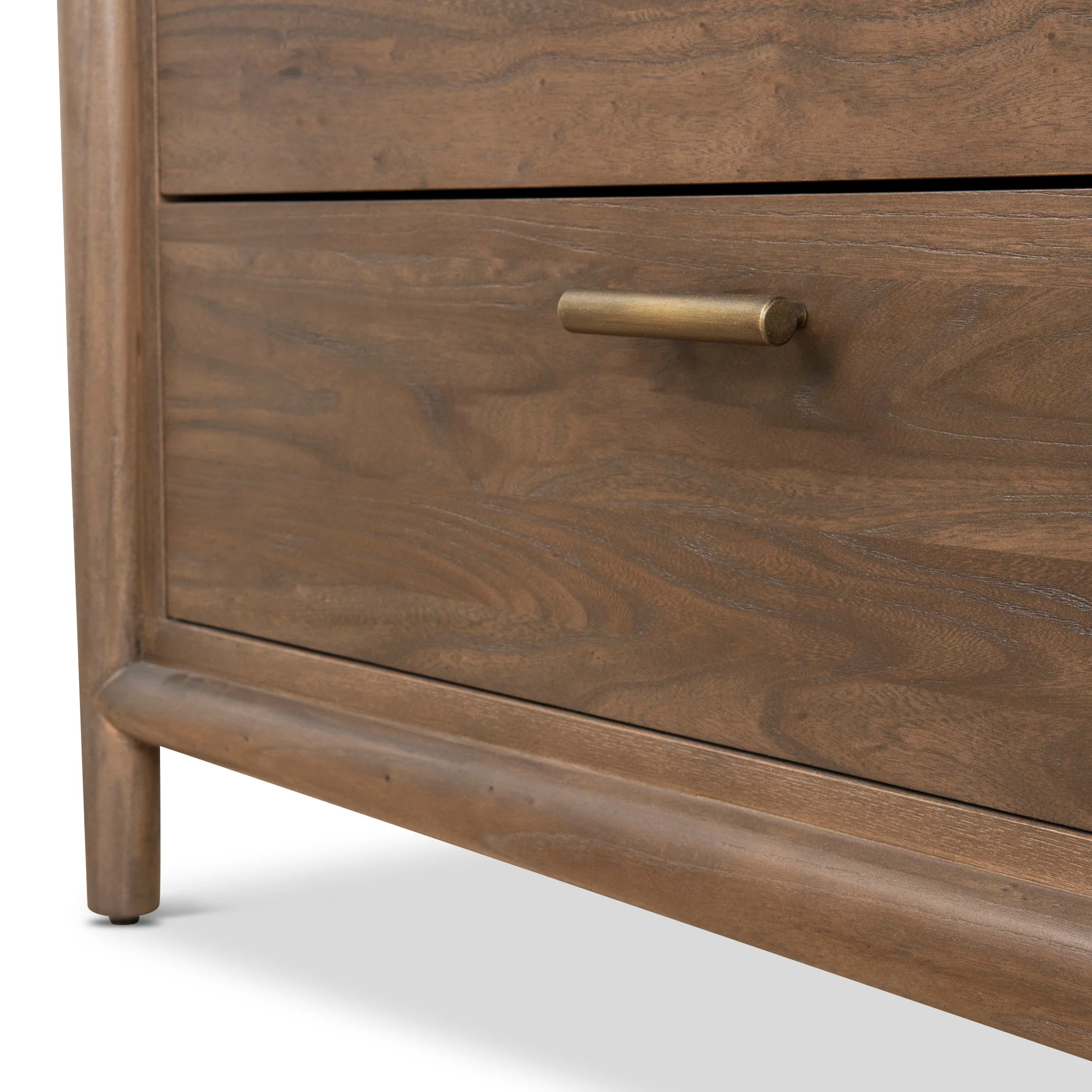 CDT10038-NI 6 Drawer Wooden Chest - Walnut - Image 11