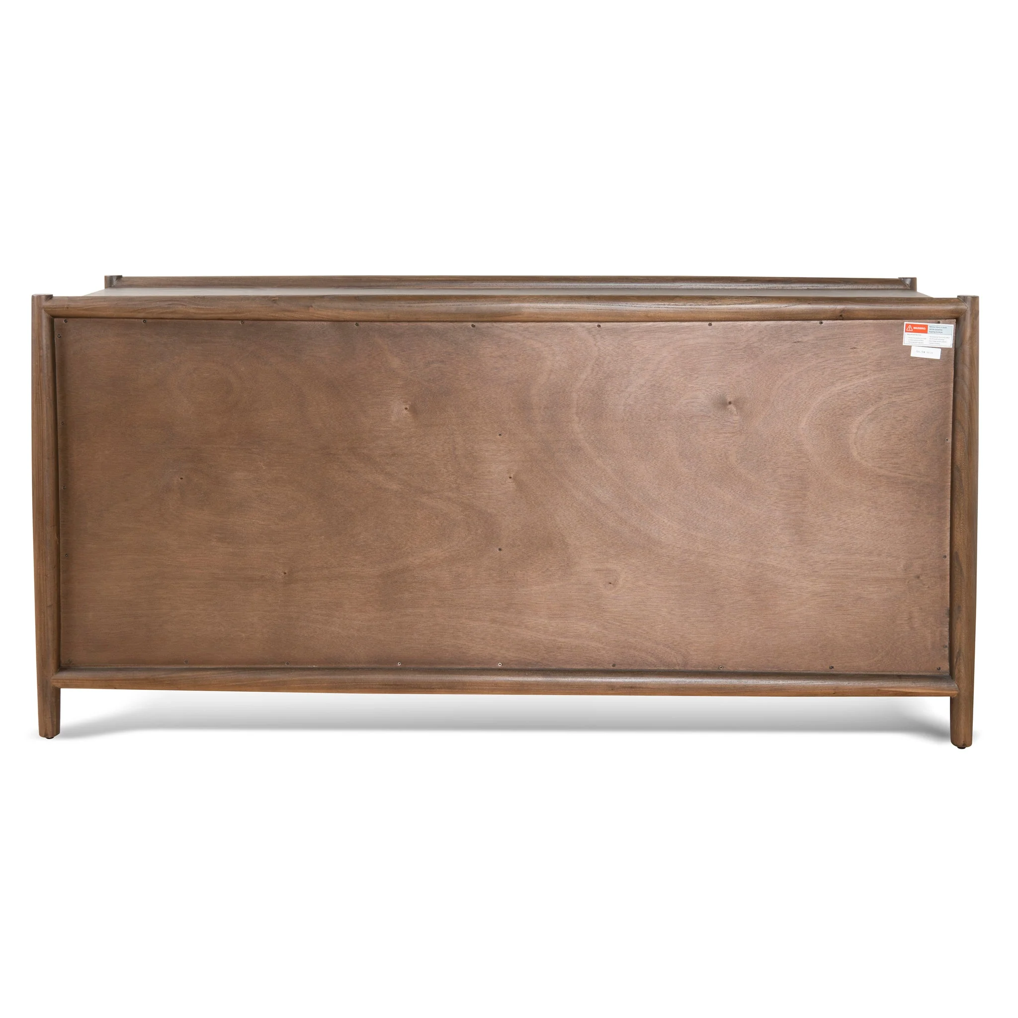 CDT10038-NI 6 Drawer Wooden Chest - Walnut - Image 5