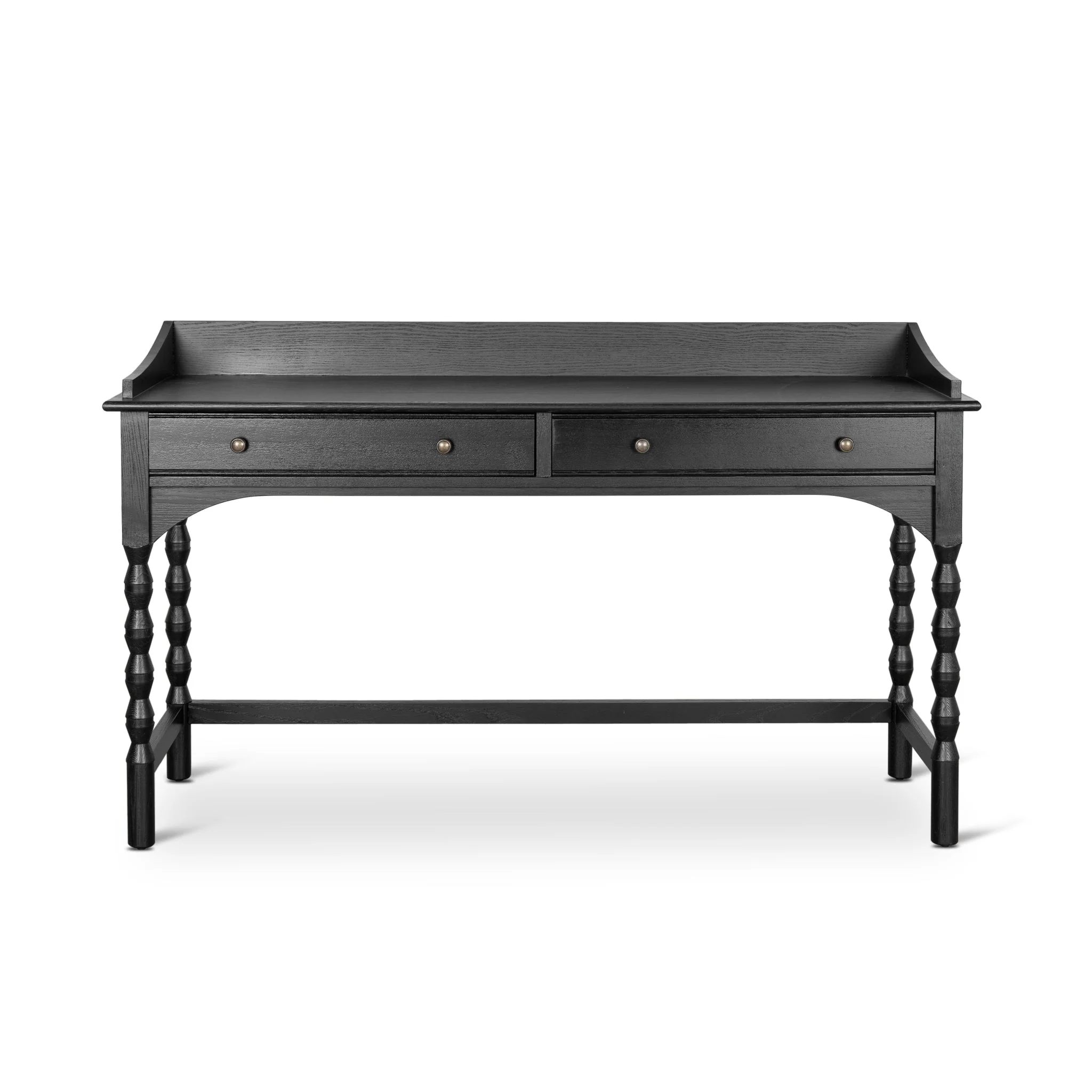 CDT10041-NI 1.45m Console Table - Black - Image 2