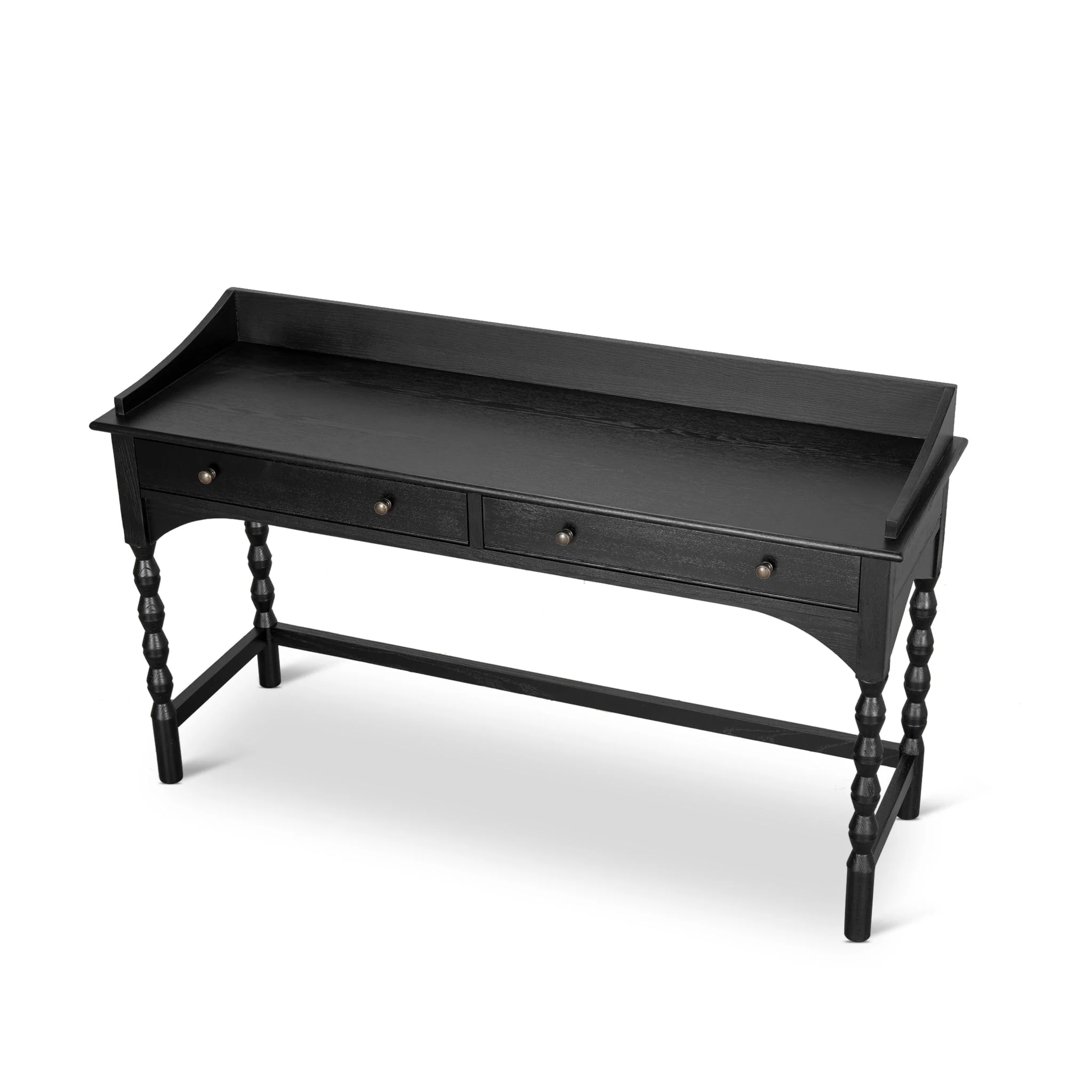 CDT10041-NI 1.45m Console Table - Black - Image 5