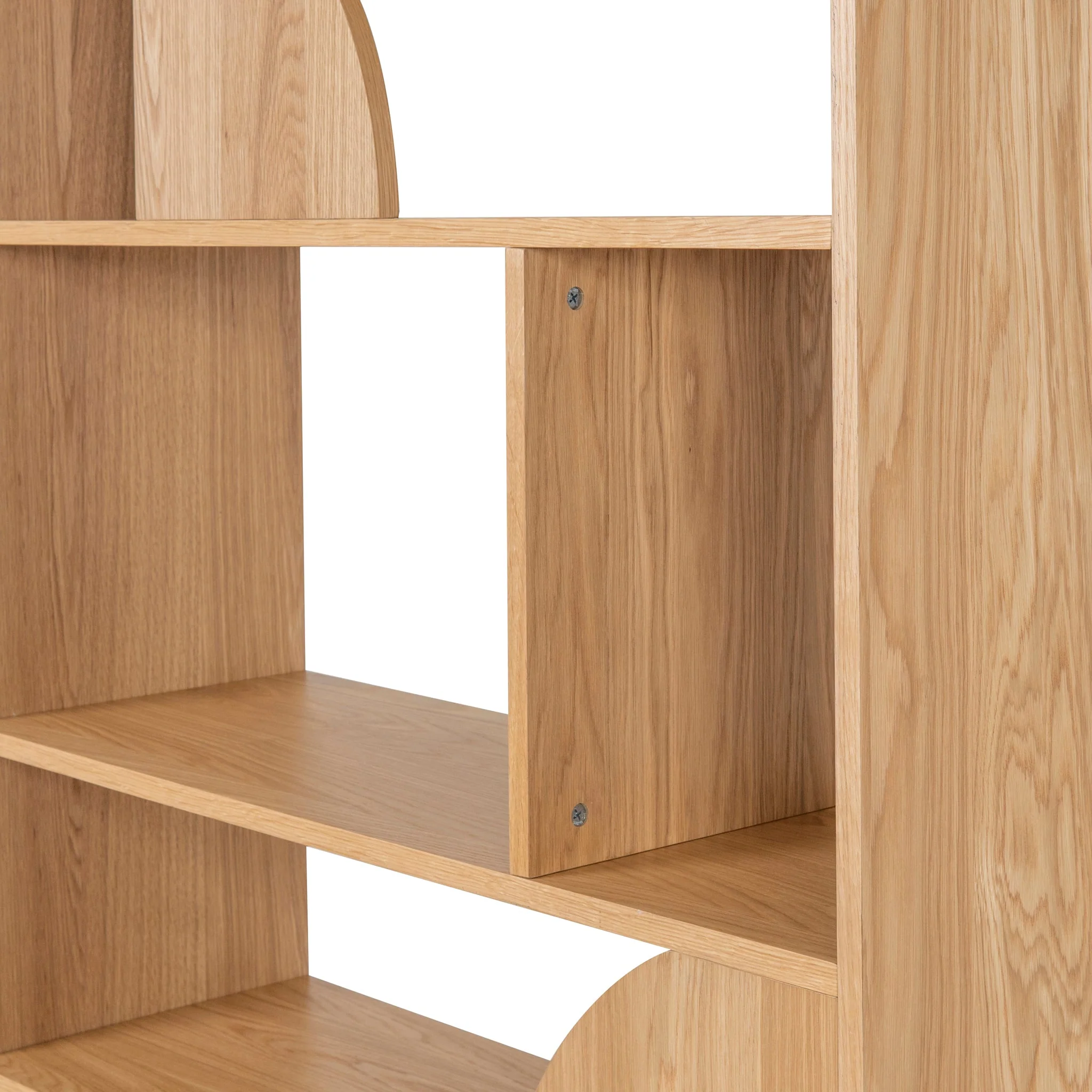 CDT10066-KD 1.6m (H) Book Shelf - Natural - Image 13