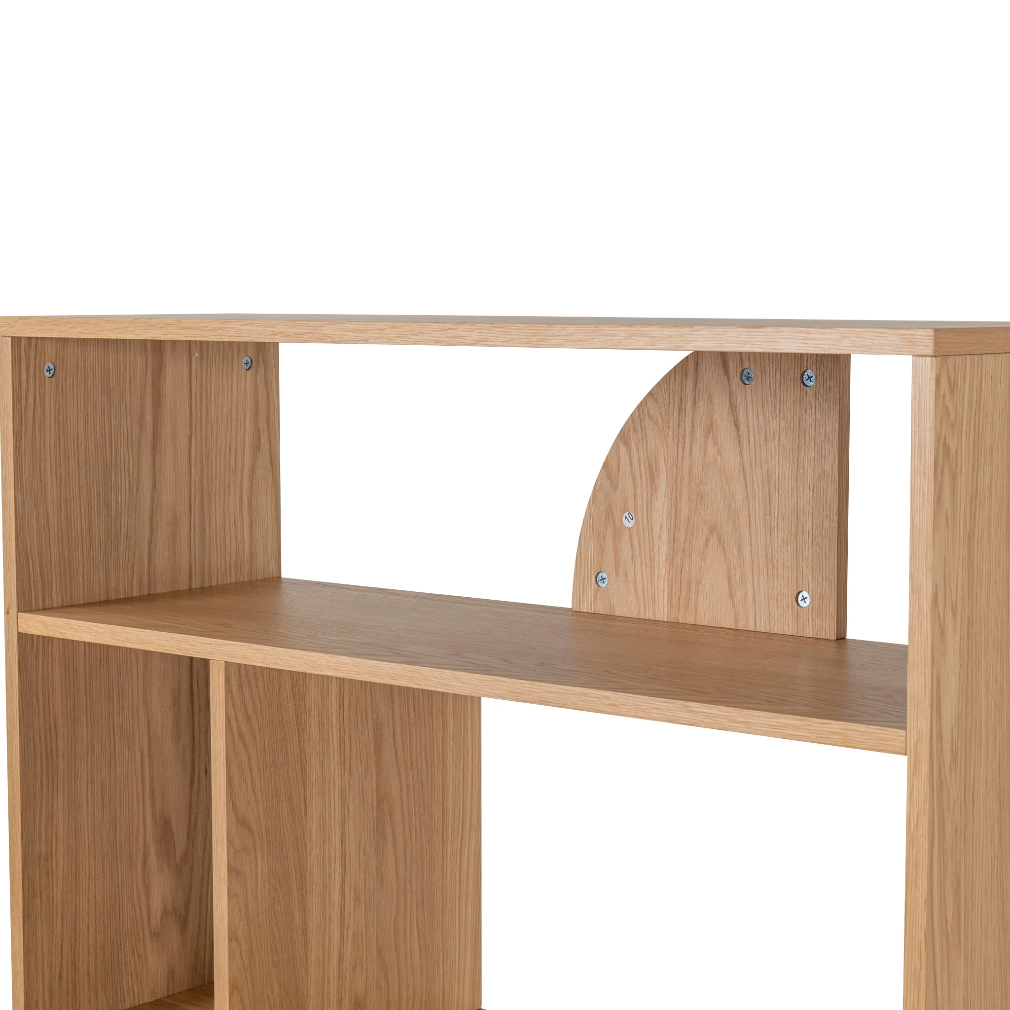 CDT10066-KD 1.6m (H) Book Shelf - Natural - Image 14