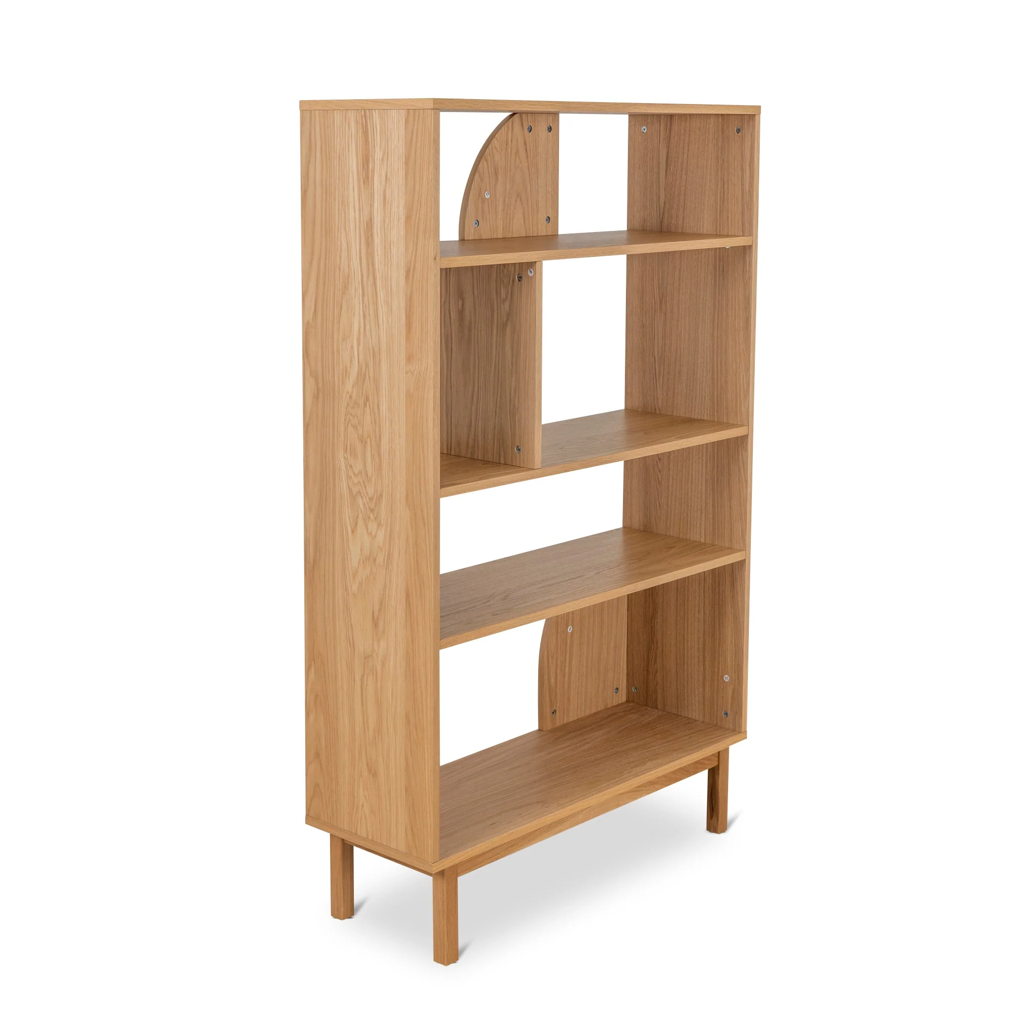 CDT10066-KD 1.6m (H) Book Shelf - Natural - Image 3