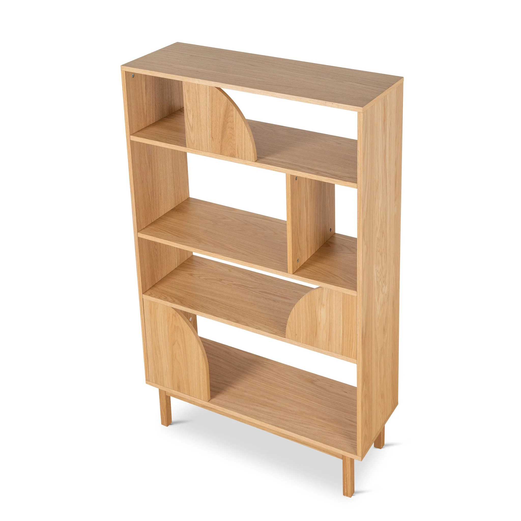 CDT10066-KD 1.6m (H) Book Shelf - Natural - Image 5