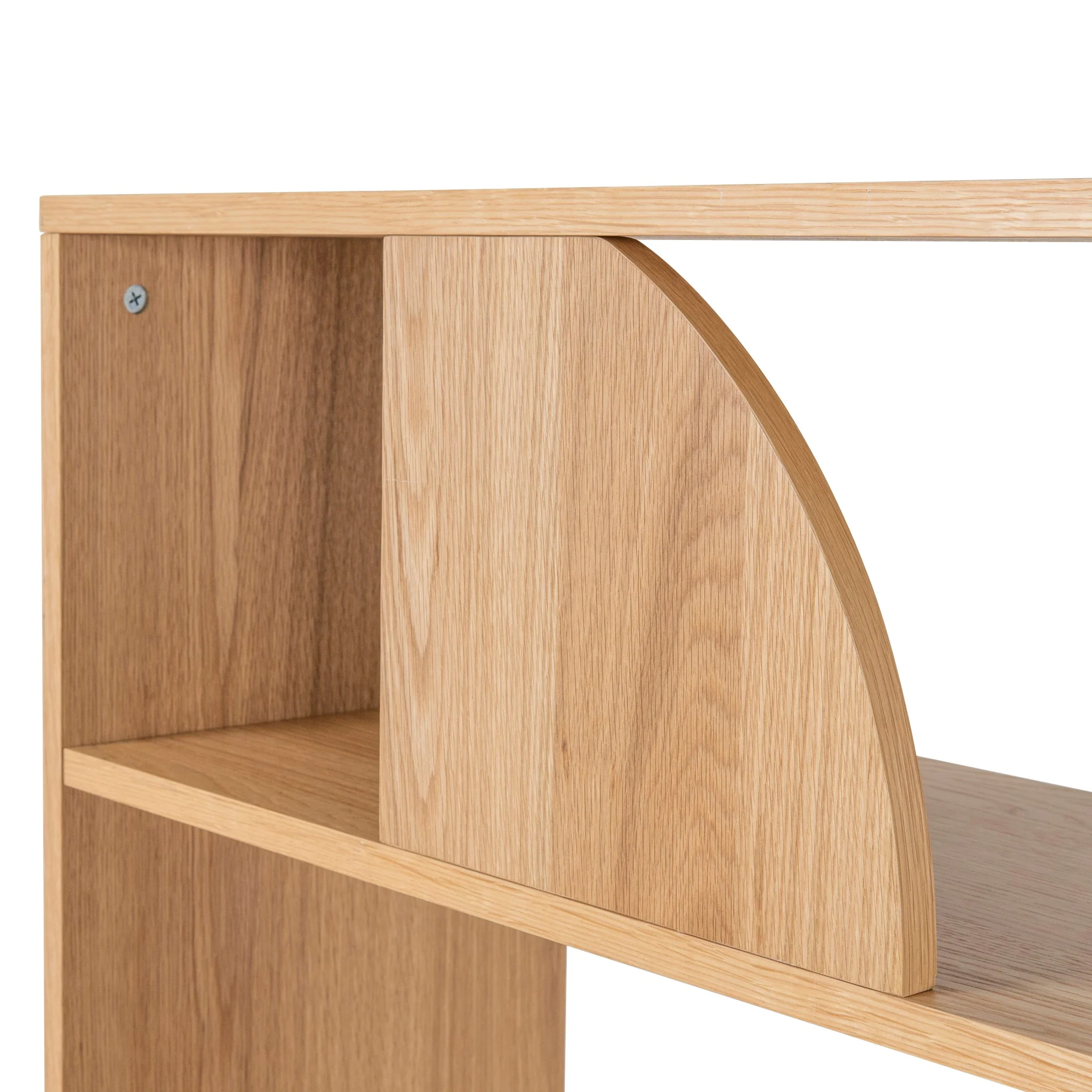 CDT10066-KD 1.6m (H) Book Shelf - Natural - Image 7