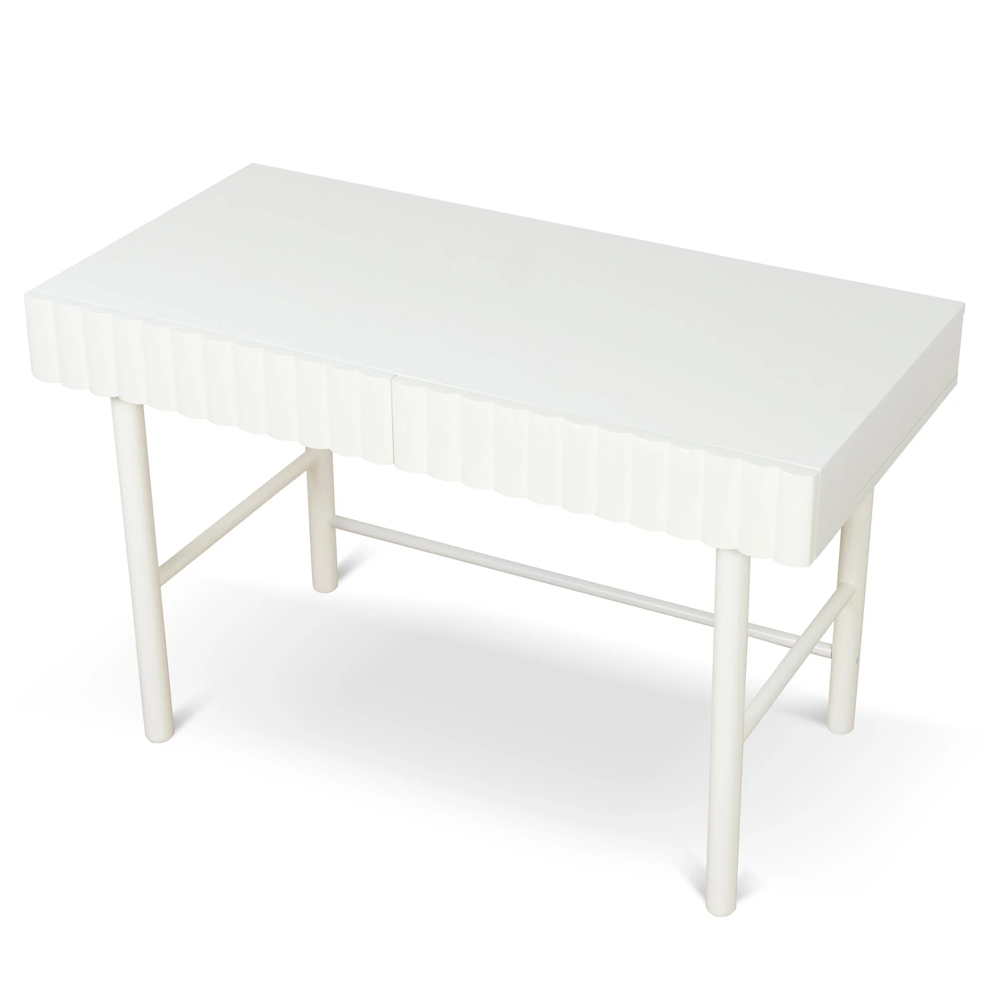CDT10072-KD 1.2m Home Office Desk - White - Image 3