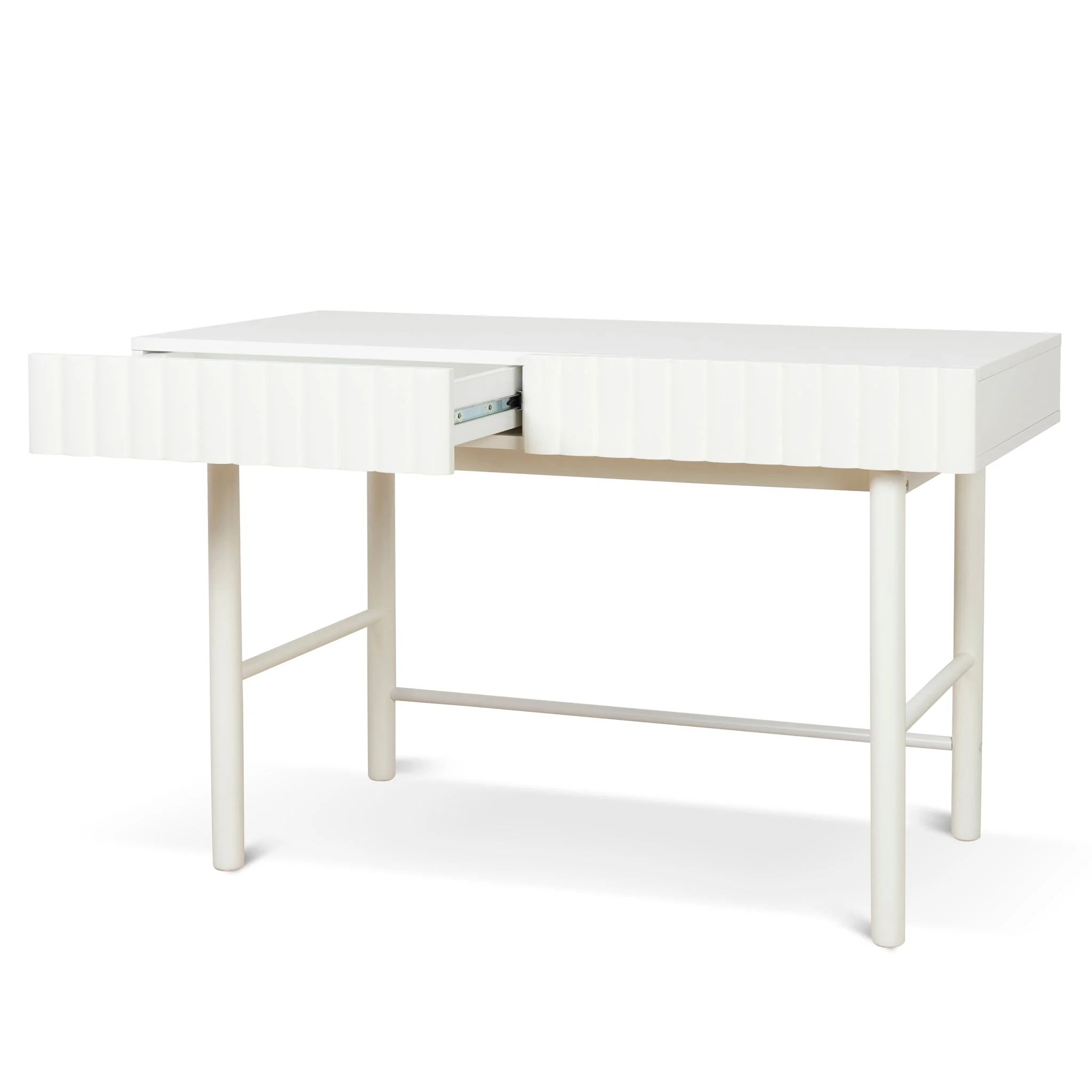 CDT10072-KD 1.2m Home Office Desk - White - Image 4