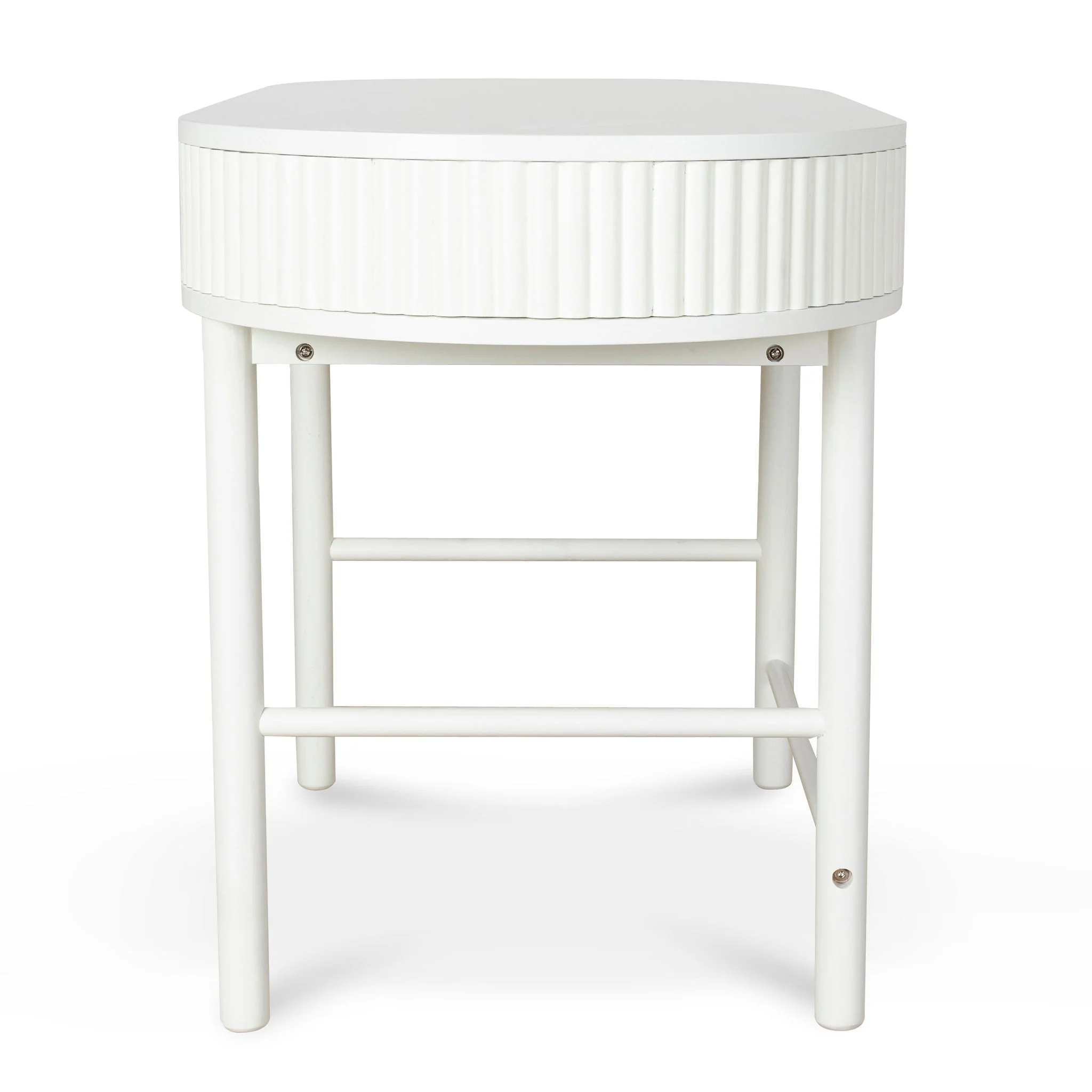 CDT10099-KD 1.2m Home Office Desk - Warm White - Image 15