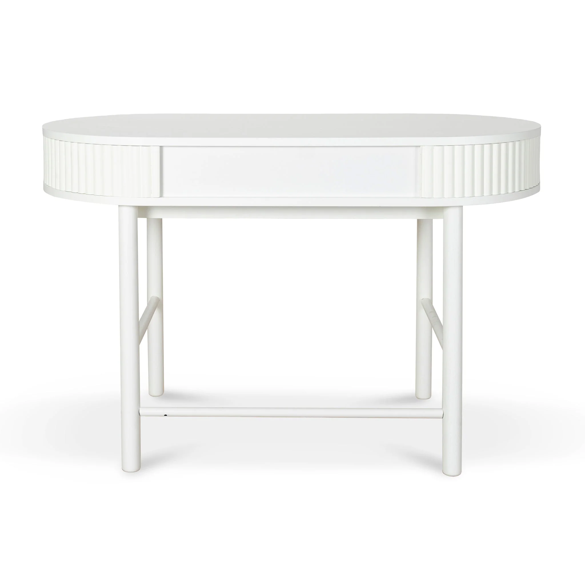 CDT10099-KD 1.2m Home Office Desk - Warm White - Image 16