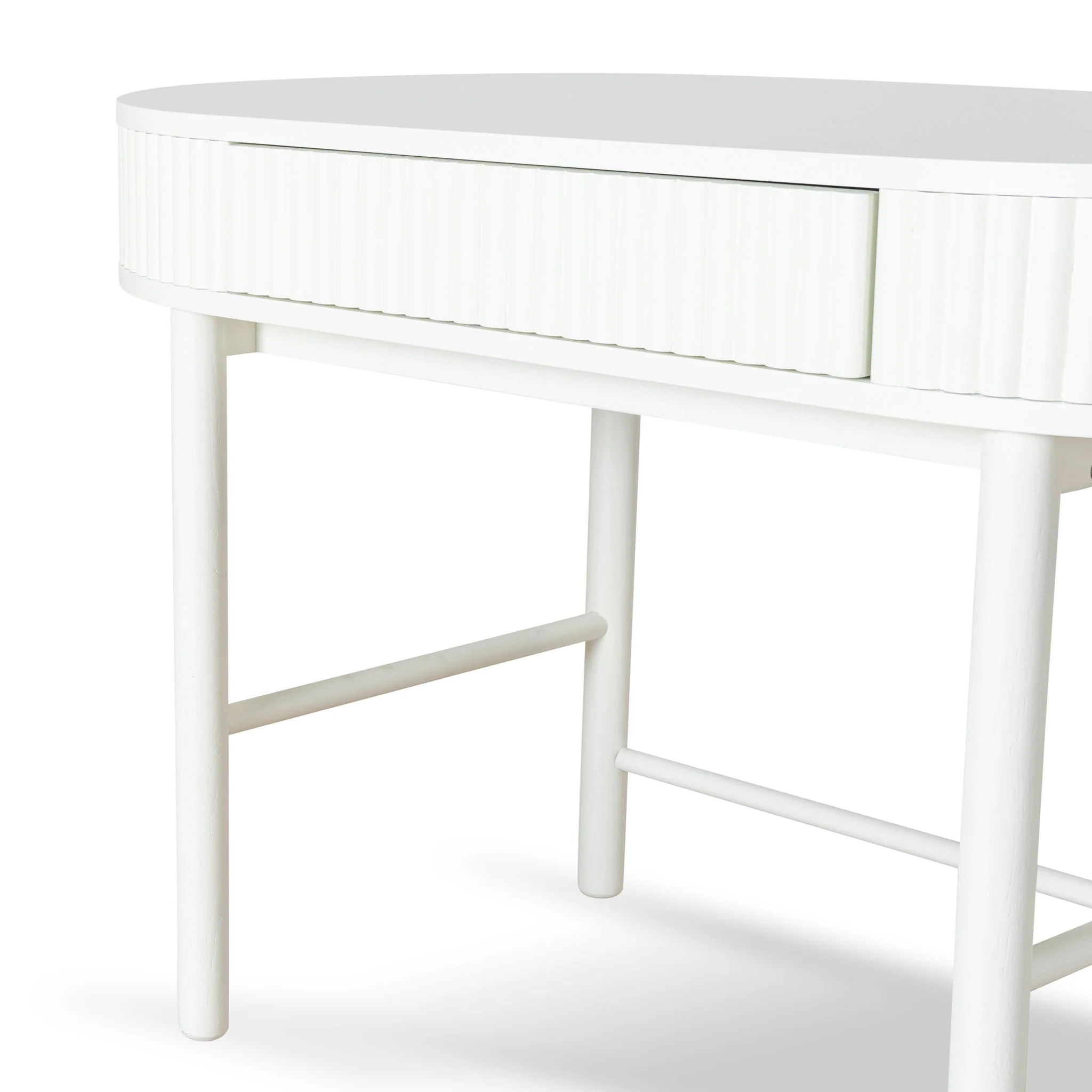 CDT10099-KD 1.2m Home Office Desk - Warm White - Image 6