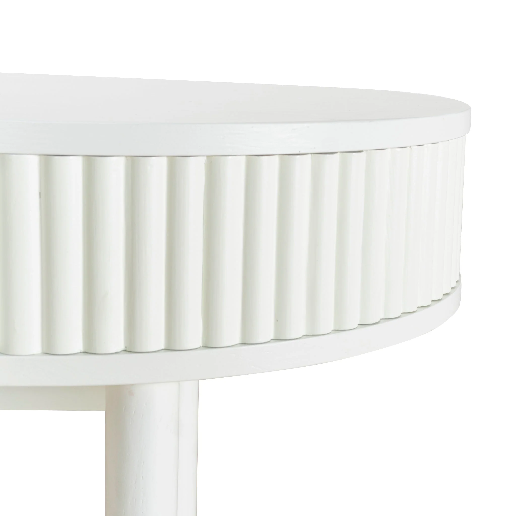 CDT10099-KD 1.2m Home Office Desk - Warm White - Image 7