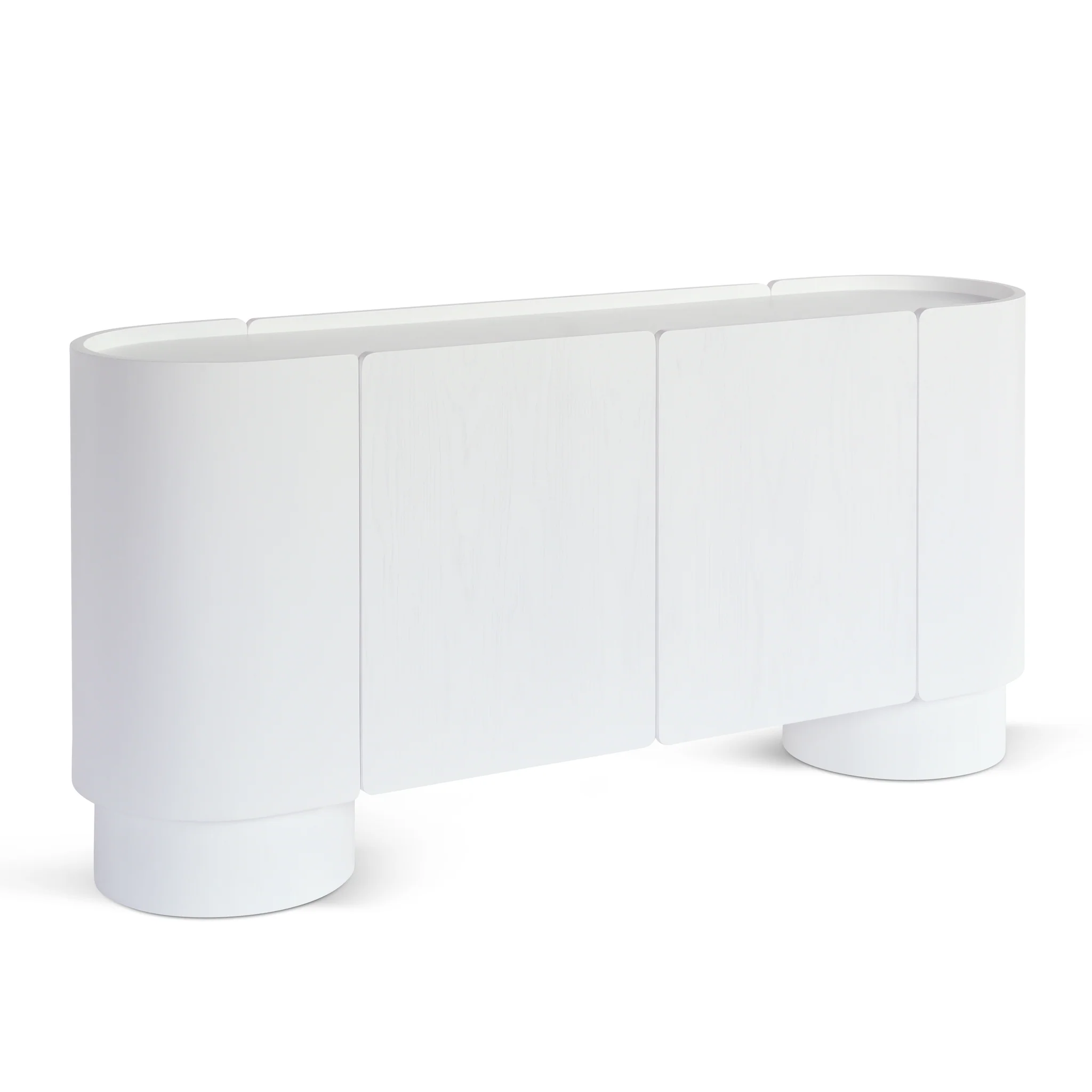 CDT10131-CN 1.7m Sideboard Unit - White Oak - Image 2