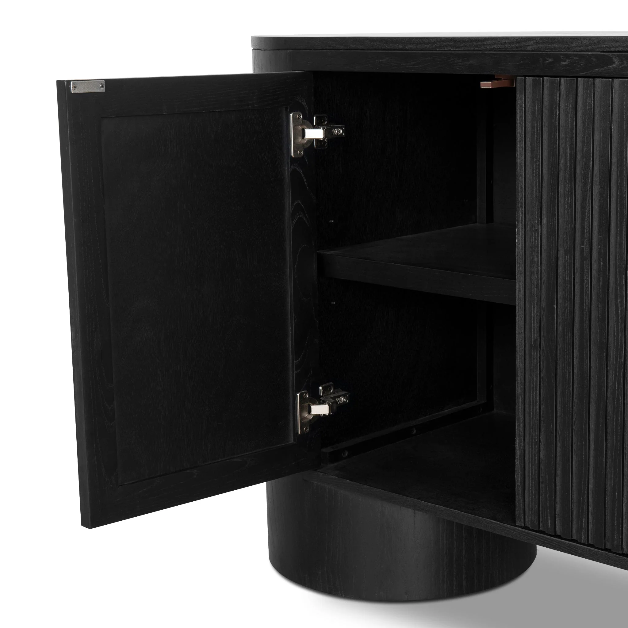 CDT10196-NI 1.68m Sideboard - Full Black - Image 18