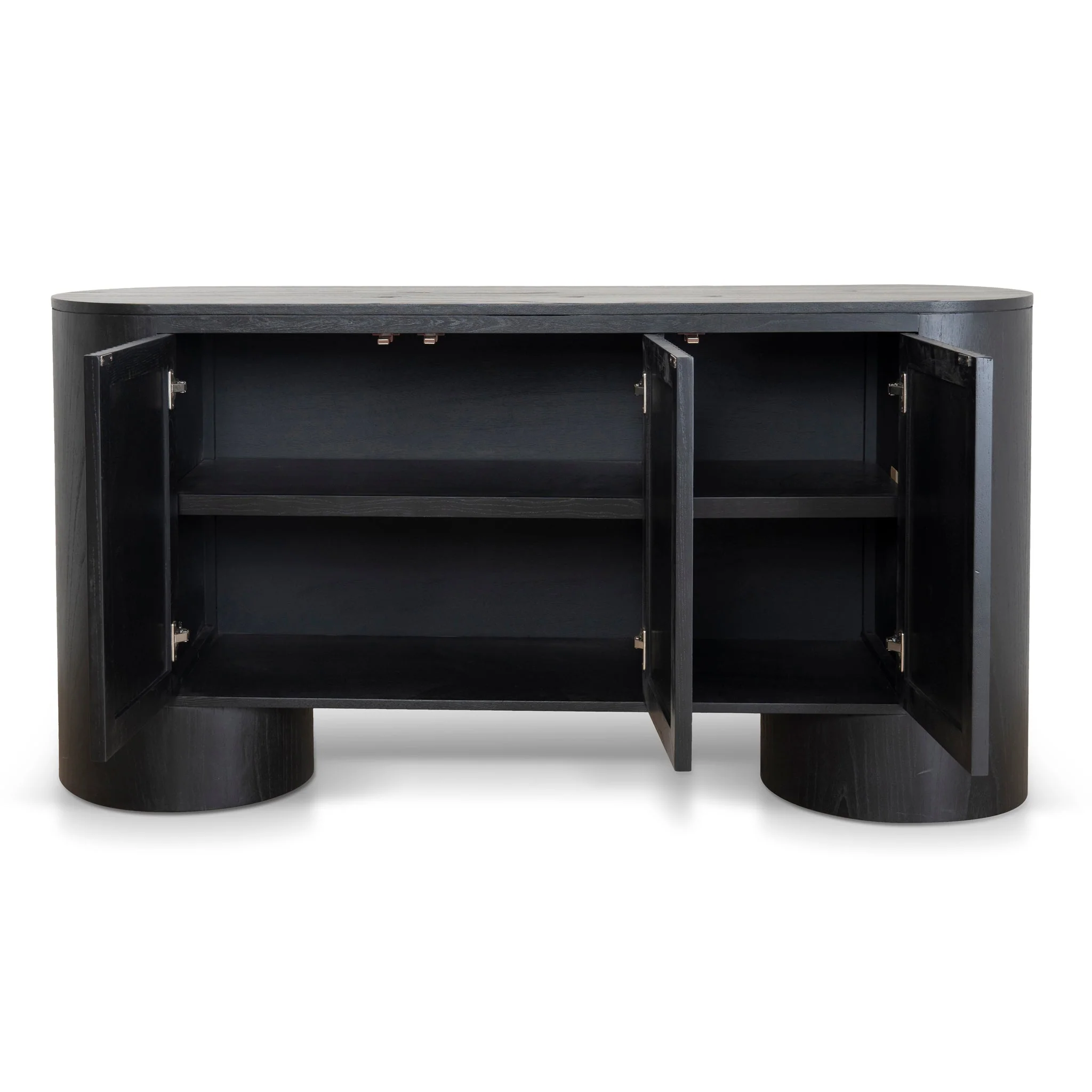 CDT10196-NI 1.68m Sideboard - Full Black - Image 6