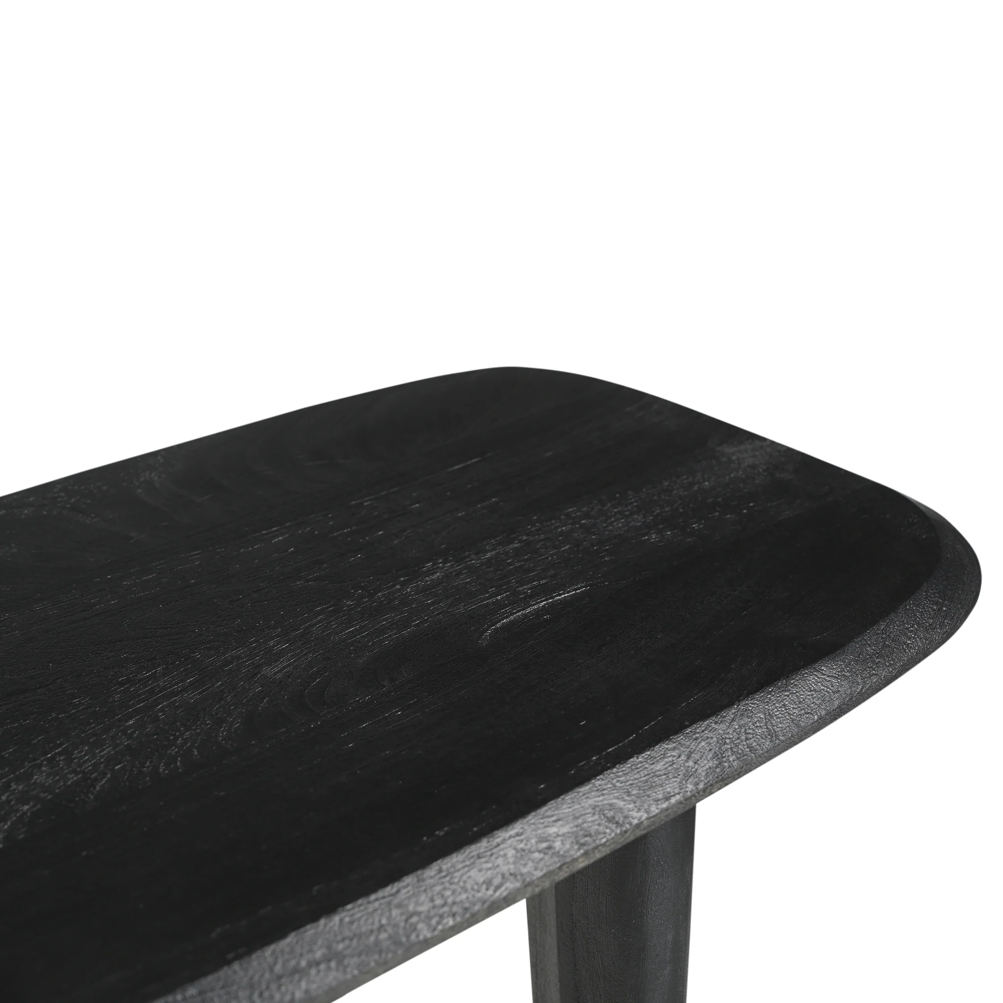 CDT10207-RB 1.3m Console Table - Full Black - Image 7